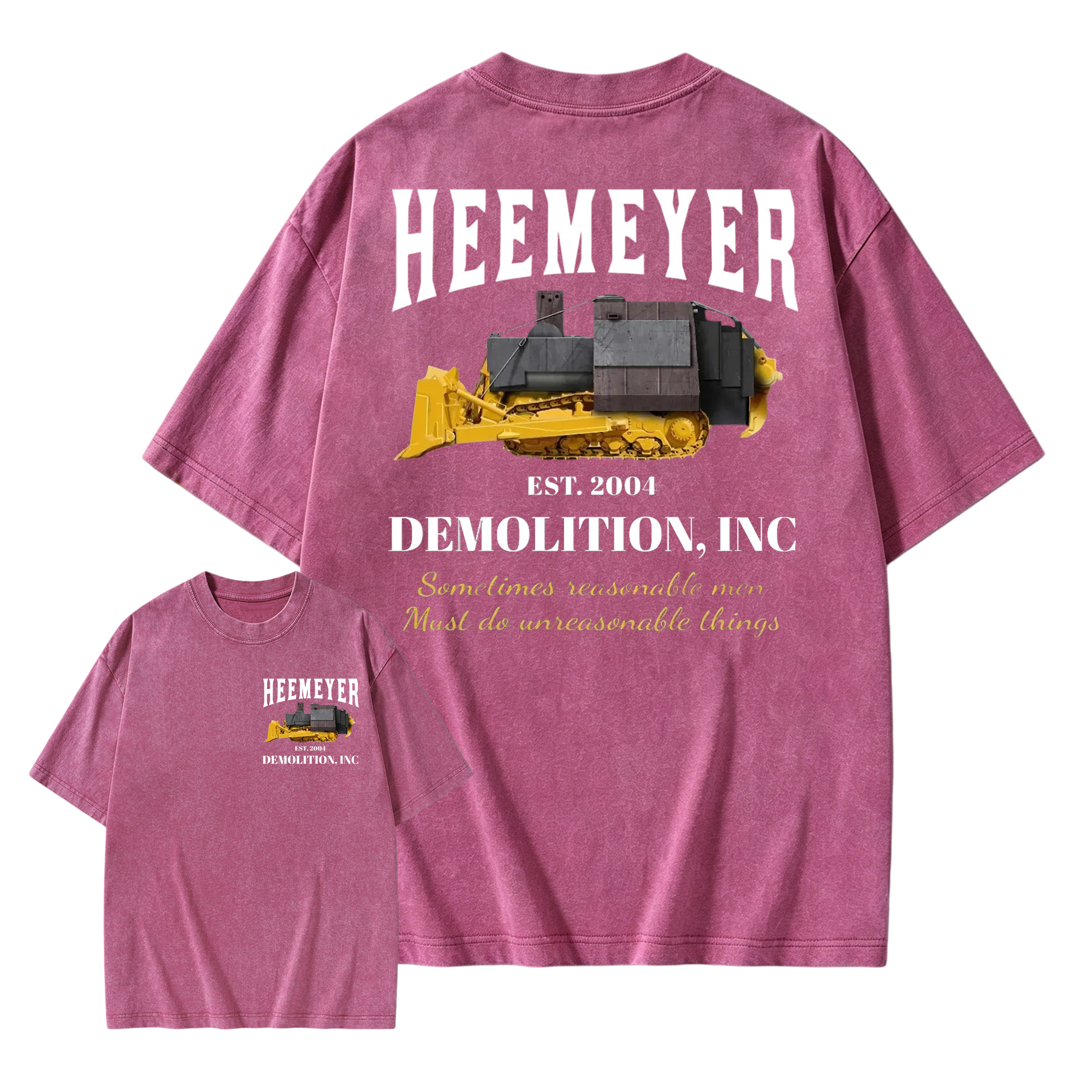 Heemeyer Demolition Inc Washed T-shirt
