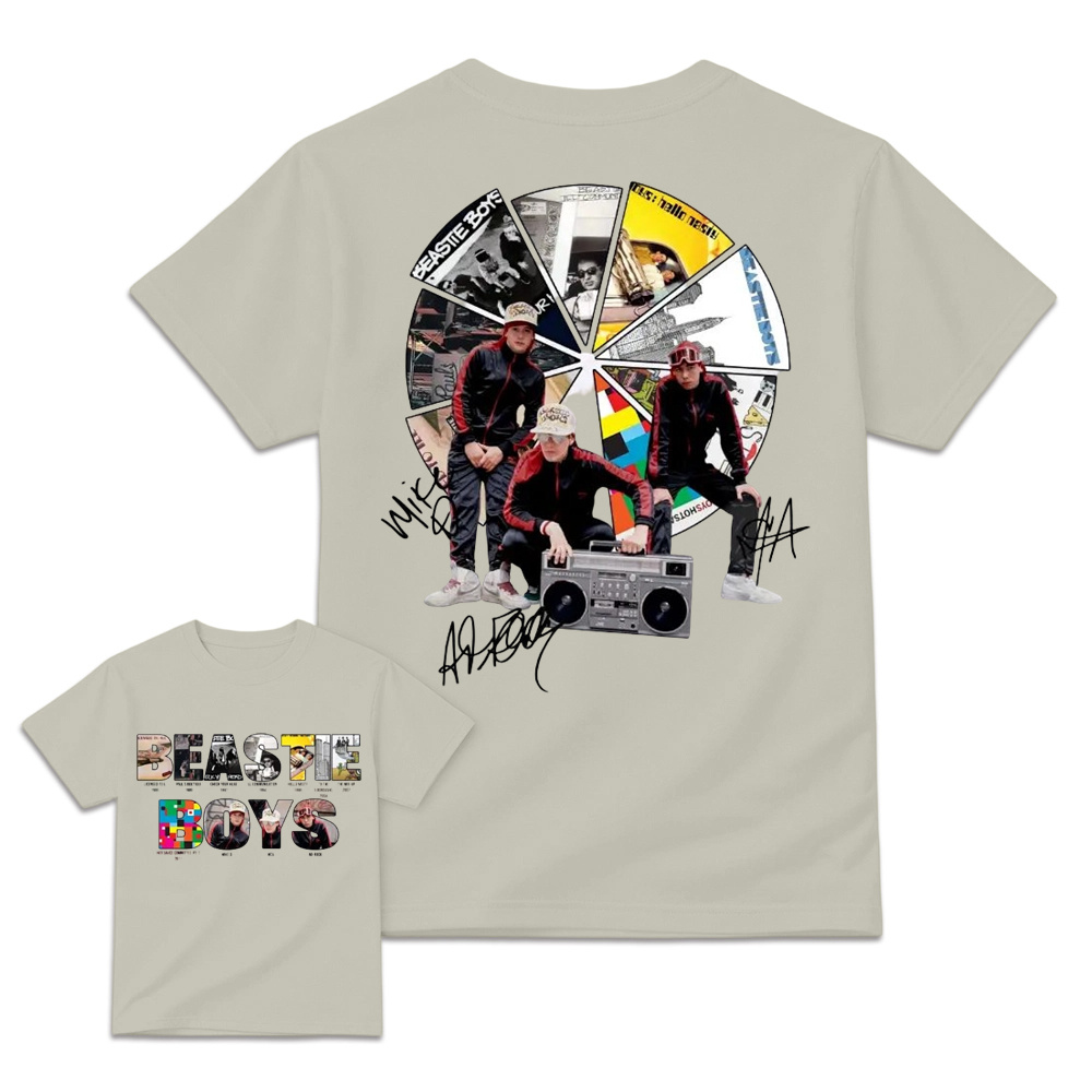 To Honor Beastie Boys Album Hip Hop Music Band T-shirt