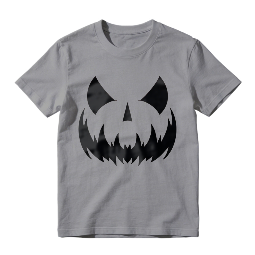 Scary Jack O Lantern Pumpkin Face, Unisex Classic T-shirt