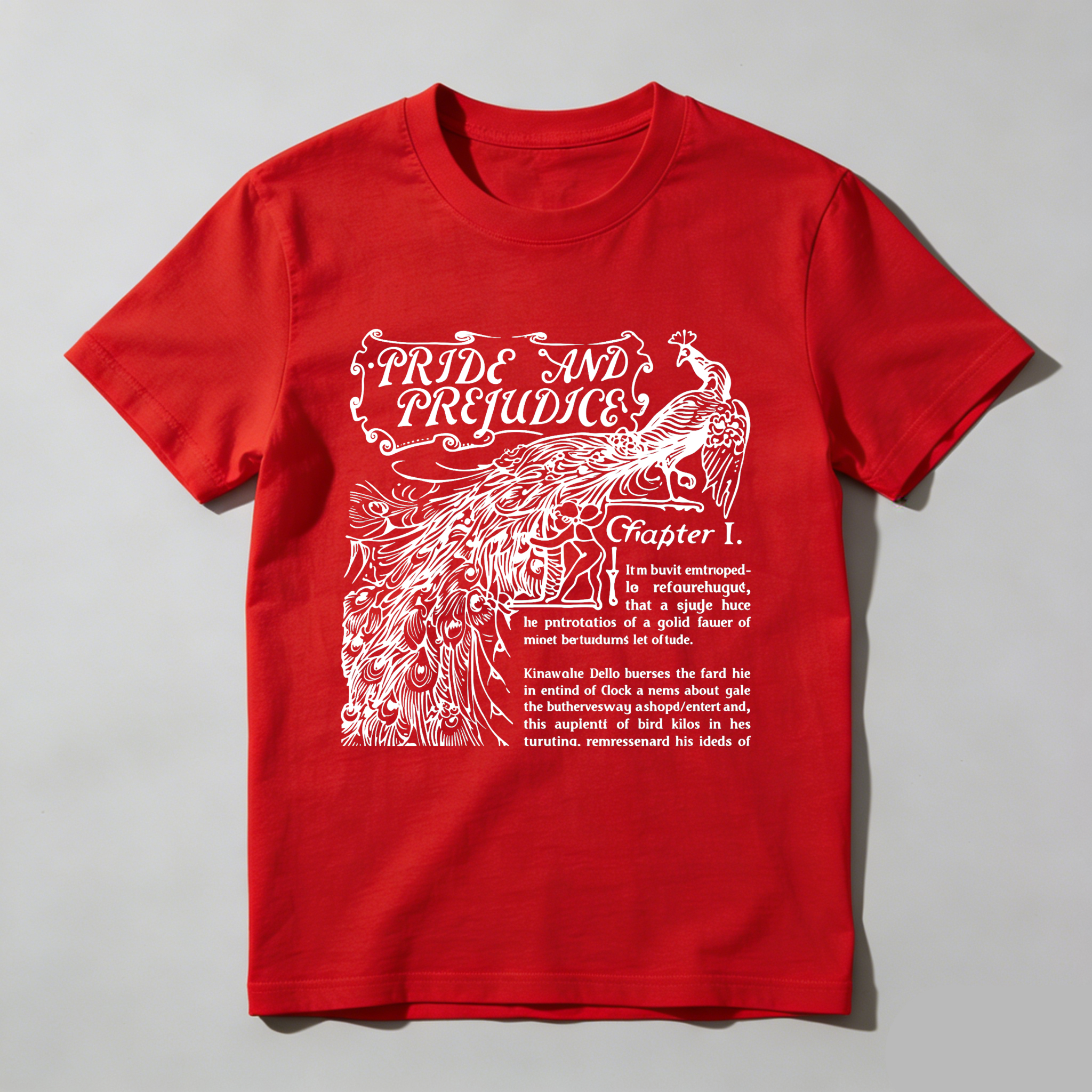 Wardrobecart Pride And Prejudice Chapter One Design Tshirt