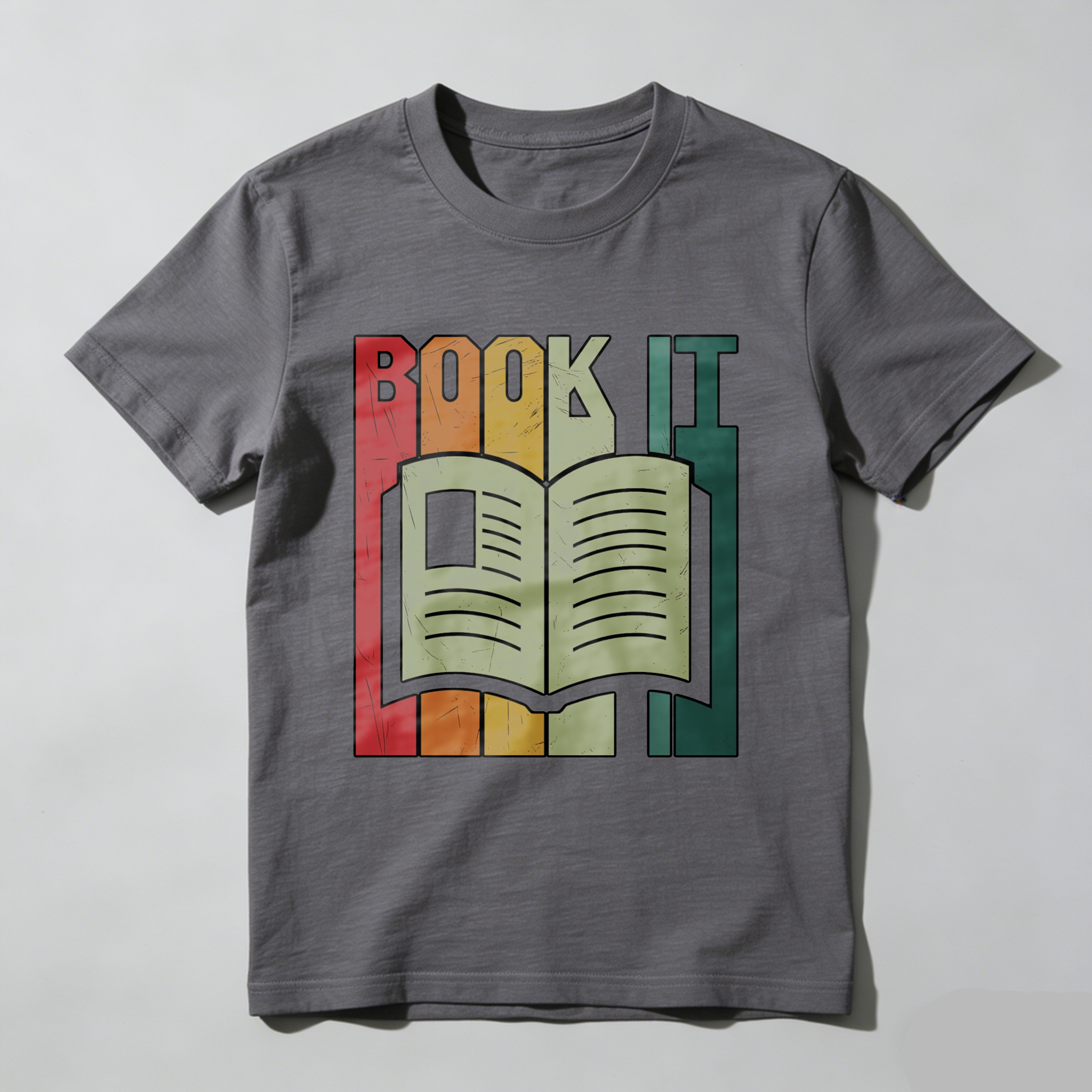 Wardrobecart Book It With Open Book Design Tshirt