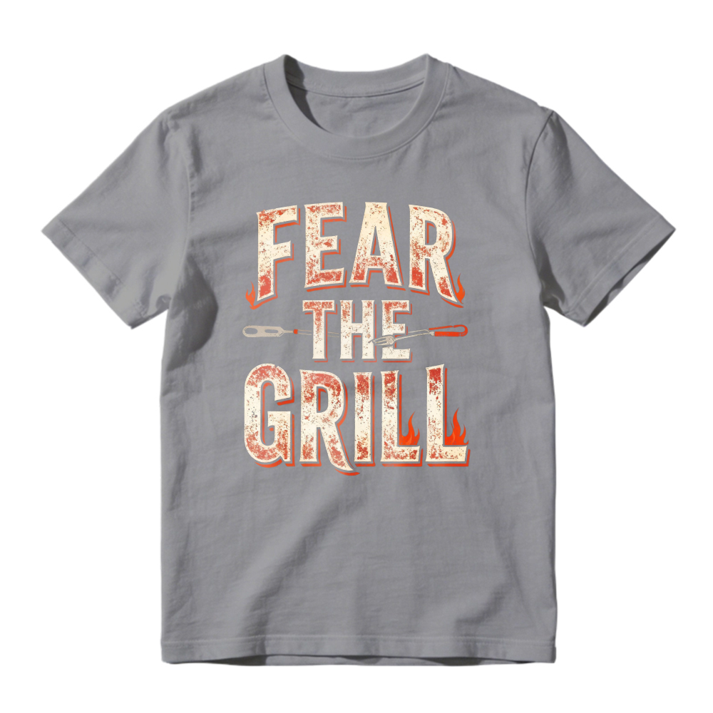 Fear The Grill With Spatula Graphic Unisex Classic T-shirt