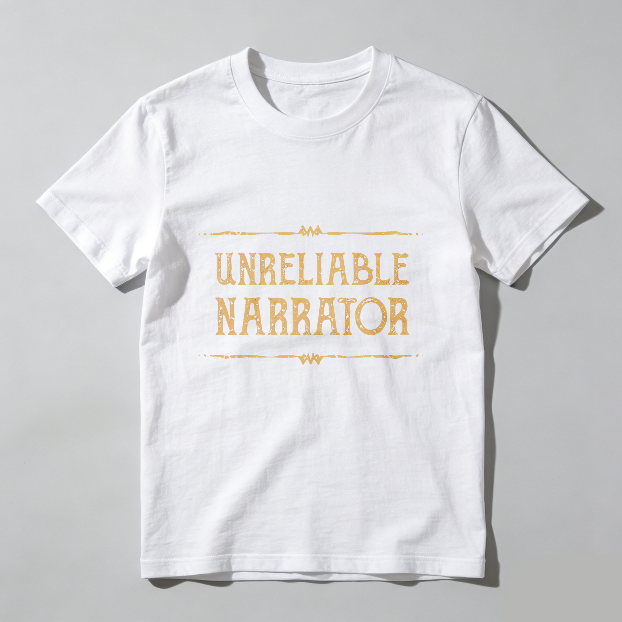 Wardrobecart Unreliable Narrator Tshirt