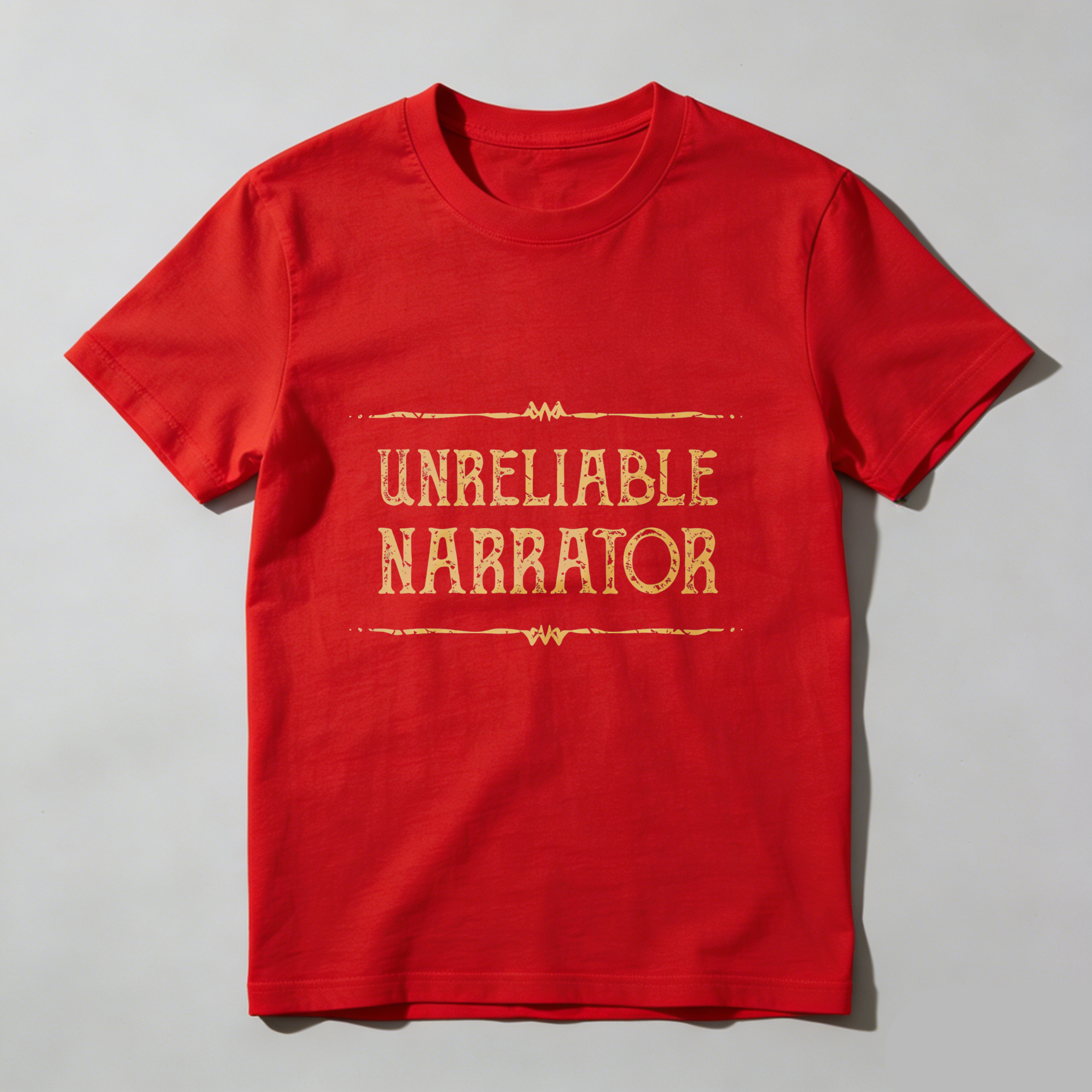 Wardrobecart Unreliable Narrator Tshirt