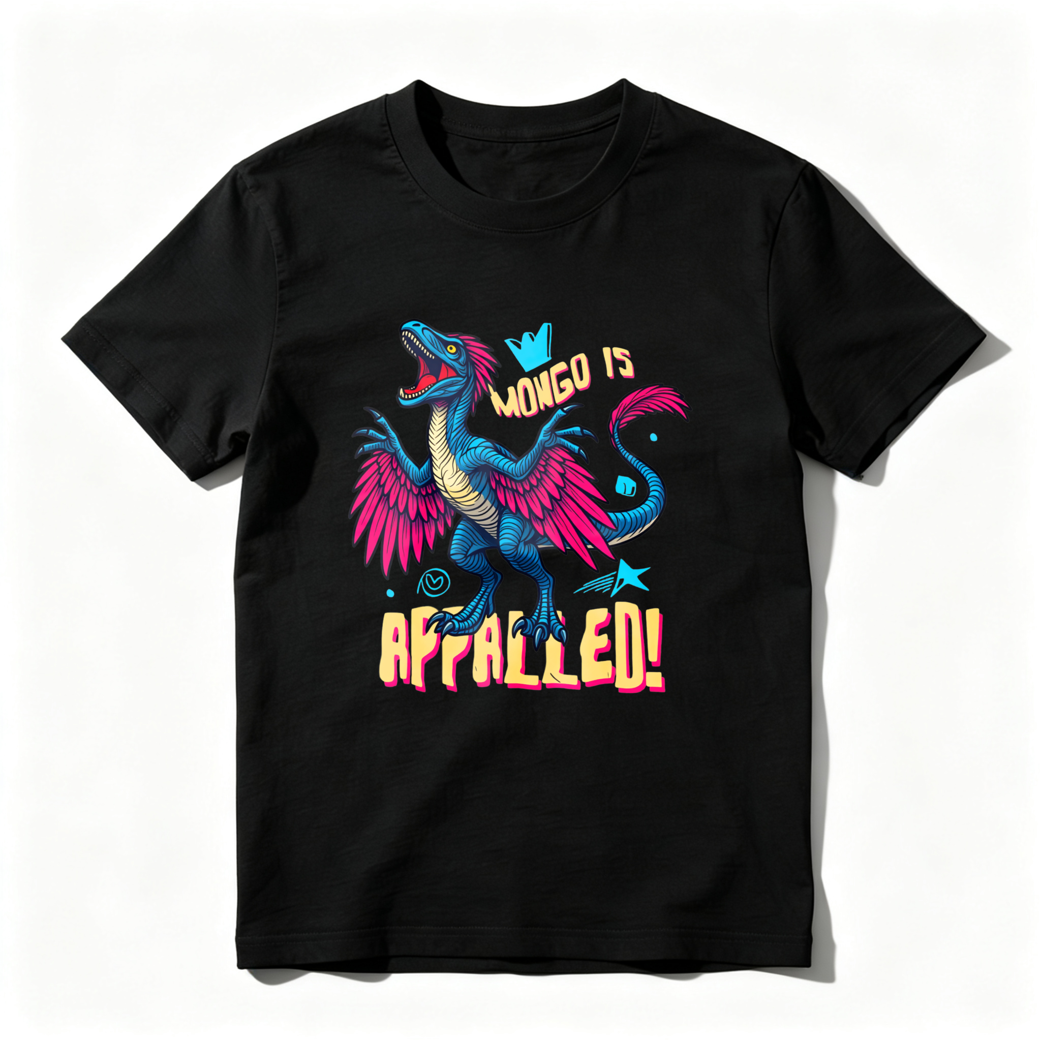 Wardrobecart Mongo Is Appalled Dragon Design tshirt