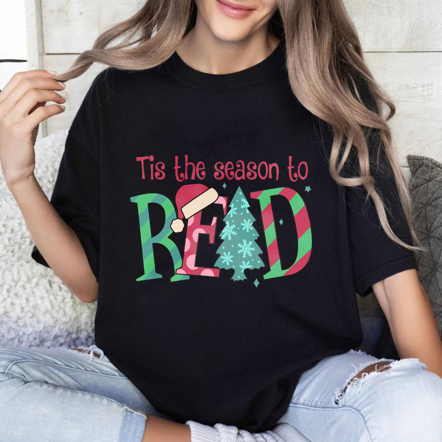 Wardrobecart Tis The Season To Read Tshirt