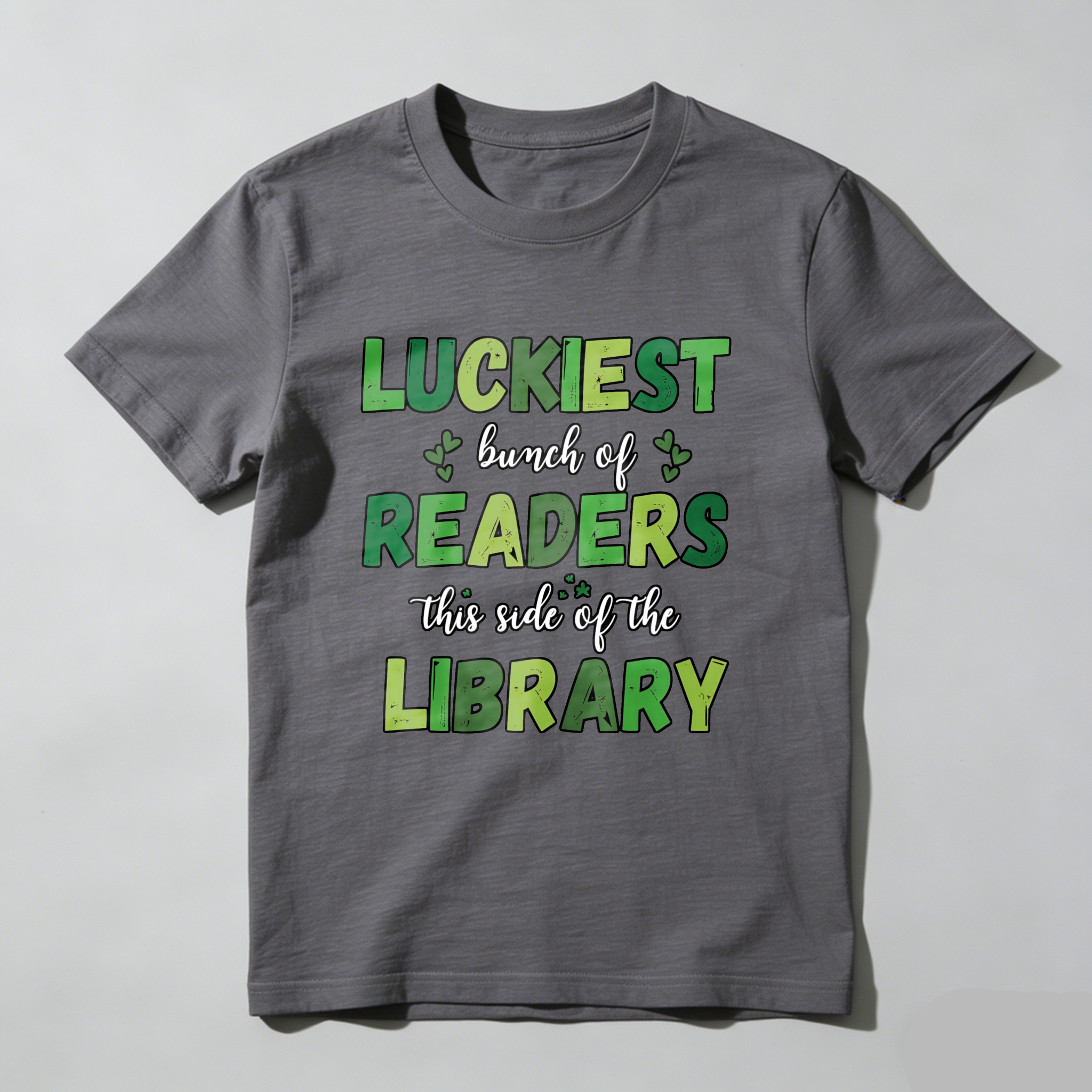 Wardrobecart Luckiest Bunch Of Readers This Side Of The Library tshirt