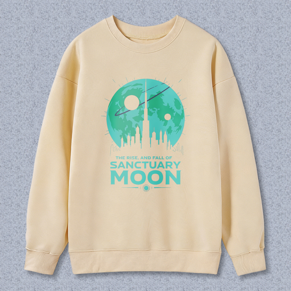 Wardrobecart Sanctuary Moon The Rise And Fall Of Sanctuary Moon Unisex Classic Sweatshirt