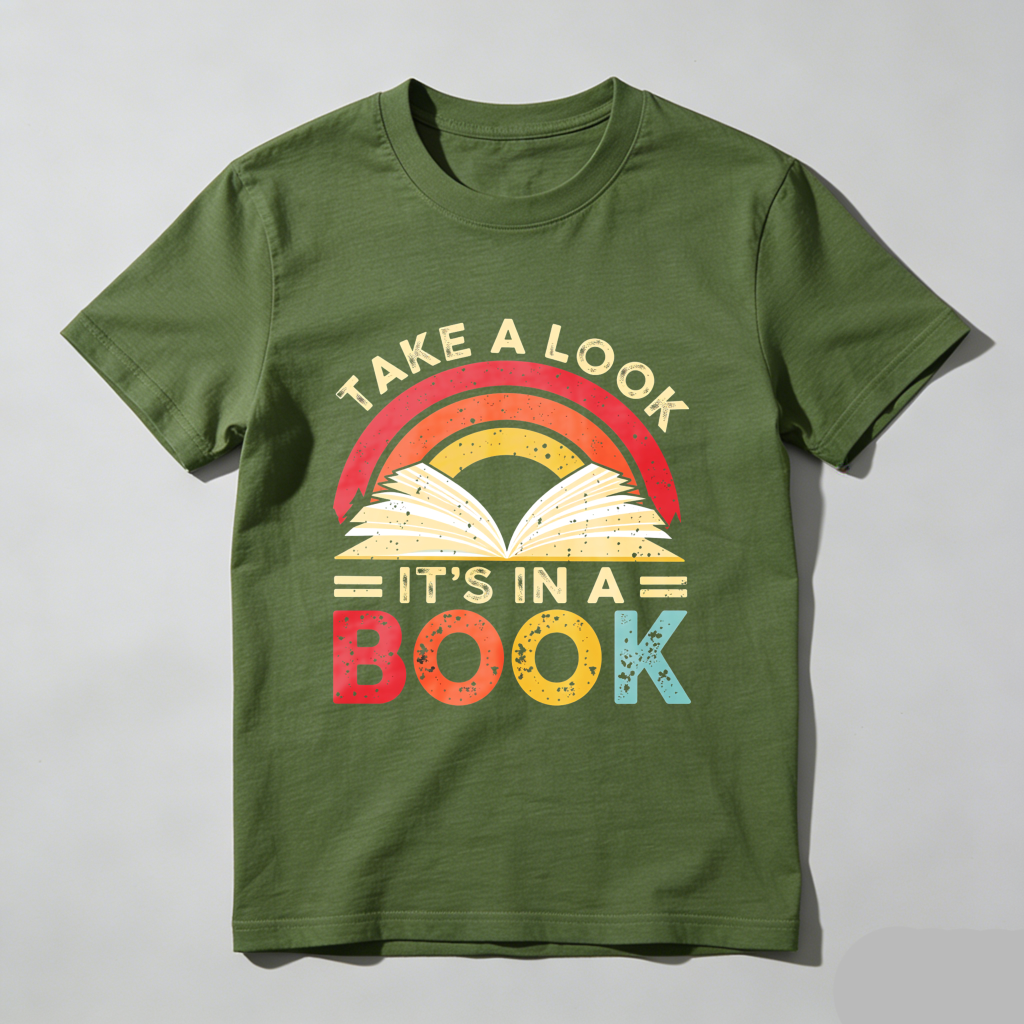 Wardrobecart Take A Look Its In A Book Tshirt