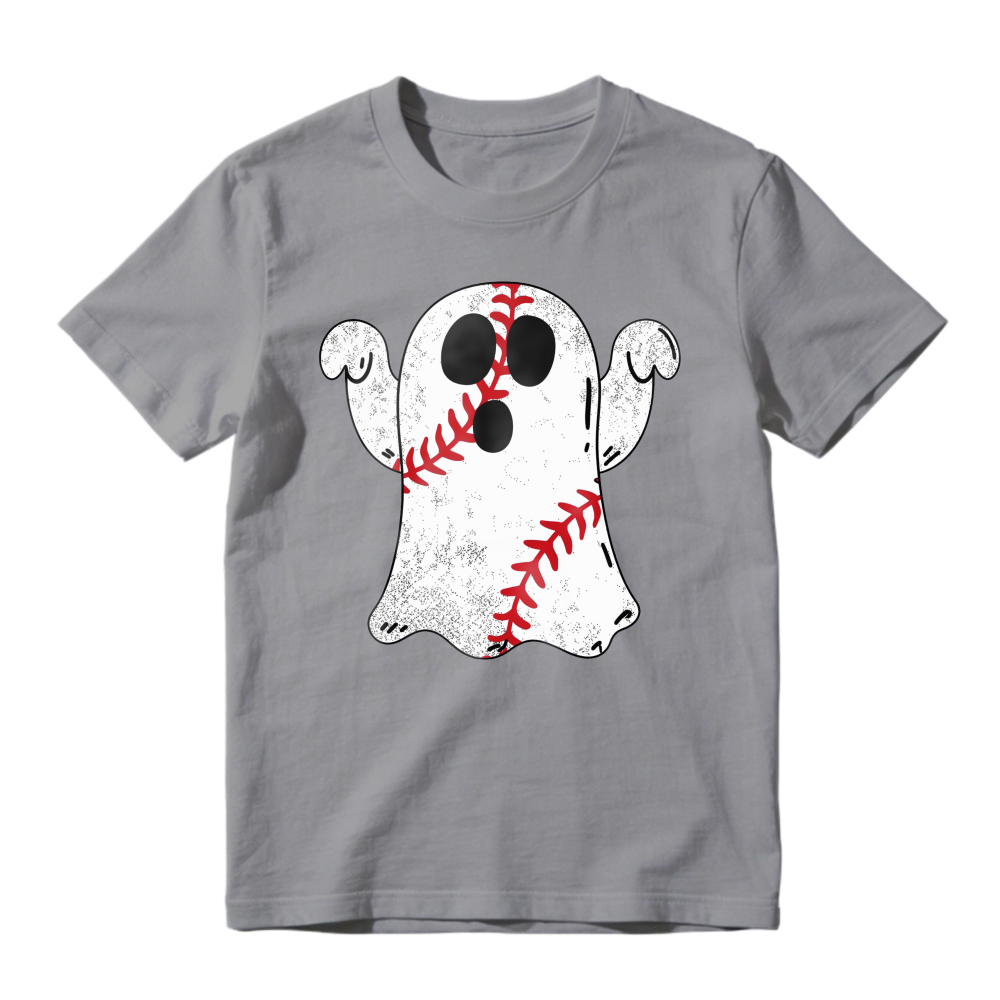 Baseball Ghost Pattern Unisex Classic T-shirt