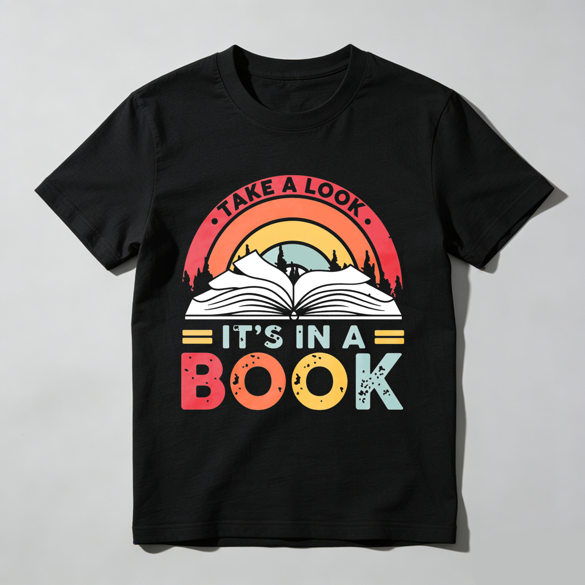 Wardrobecart Take A Look Its In A Book Tshirt