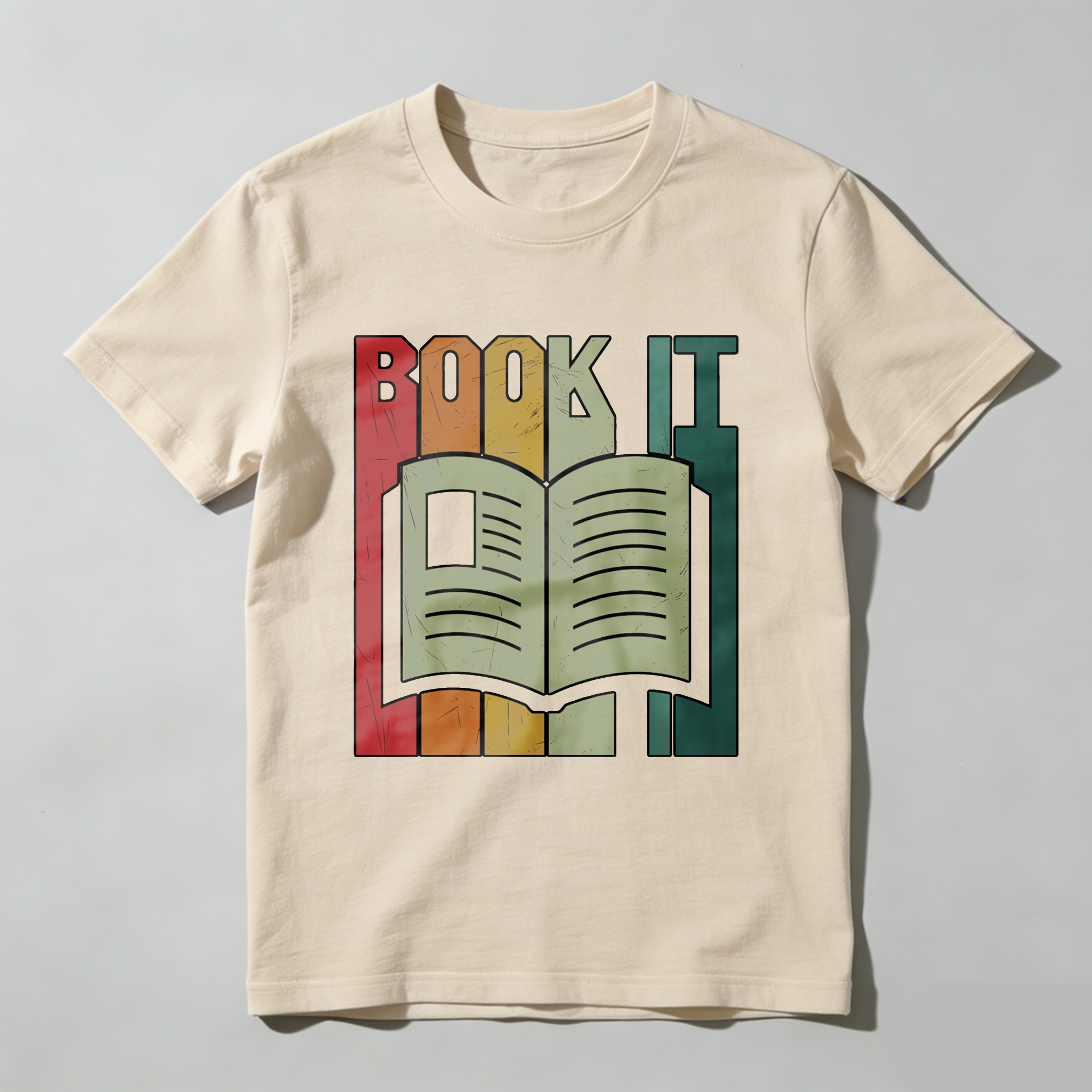 Wardrobecart Book It With Open Book Design Tshirt