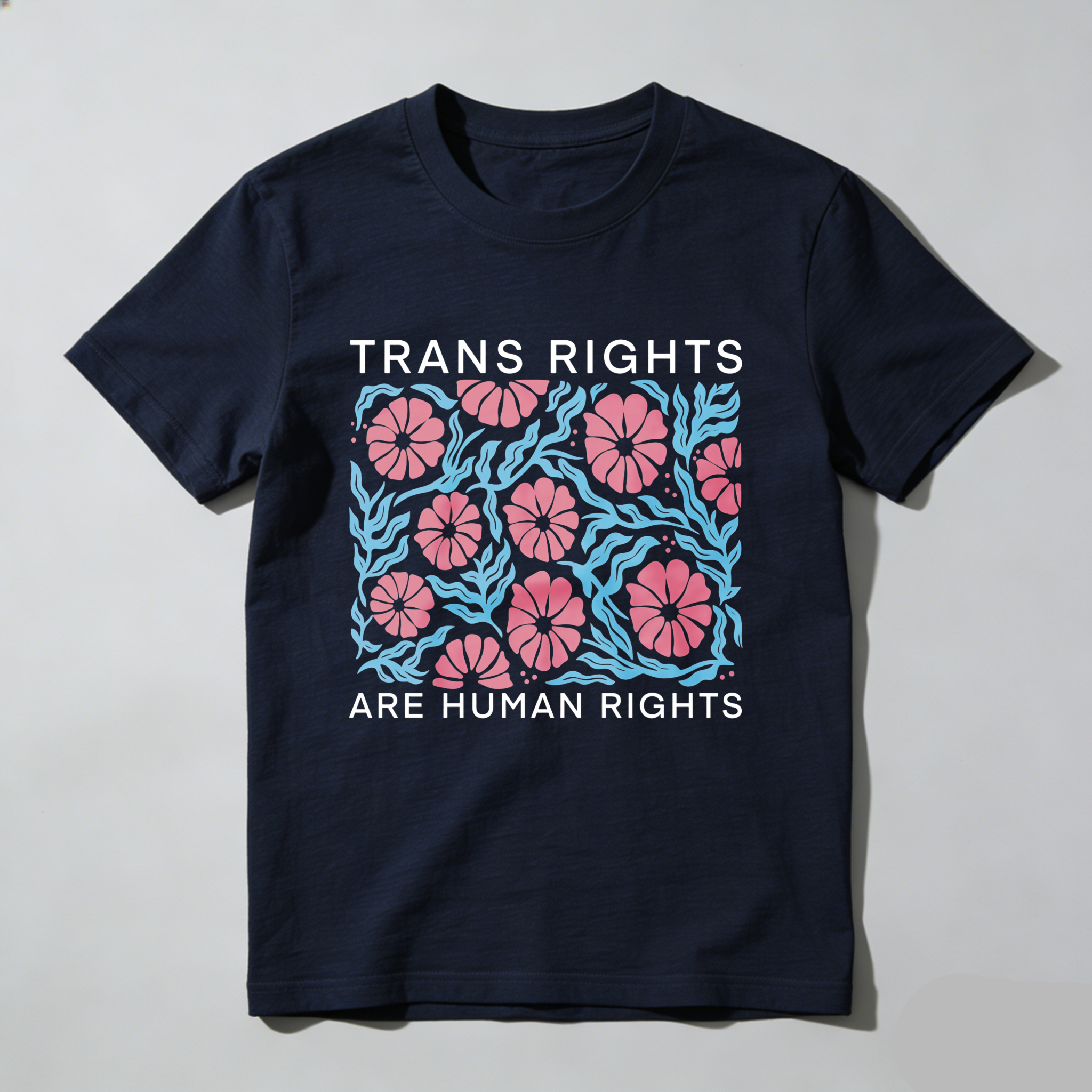 Wardrobecart Trans Rights Are Human Rights Tshirt