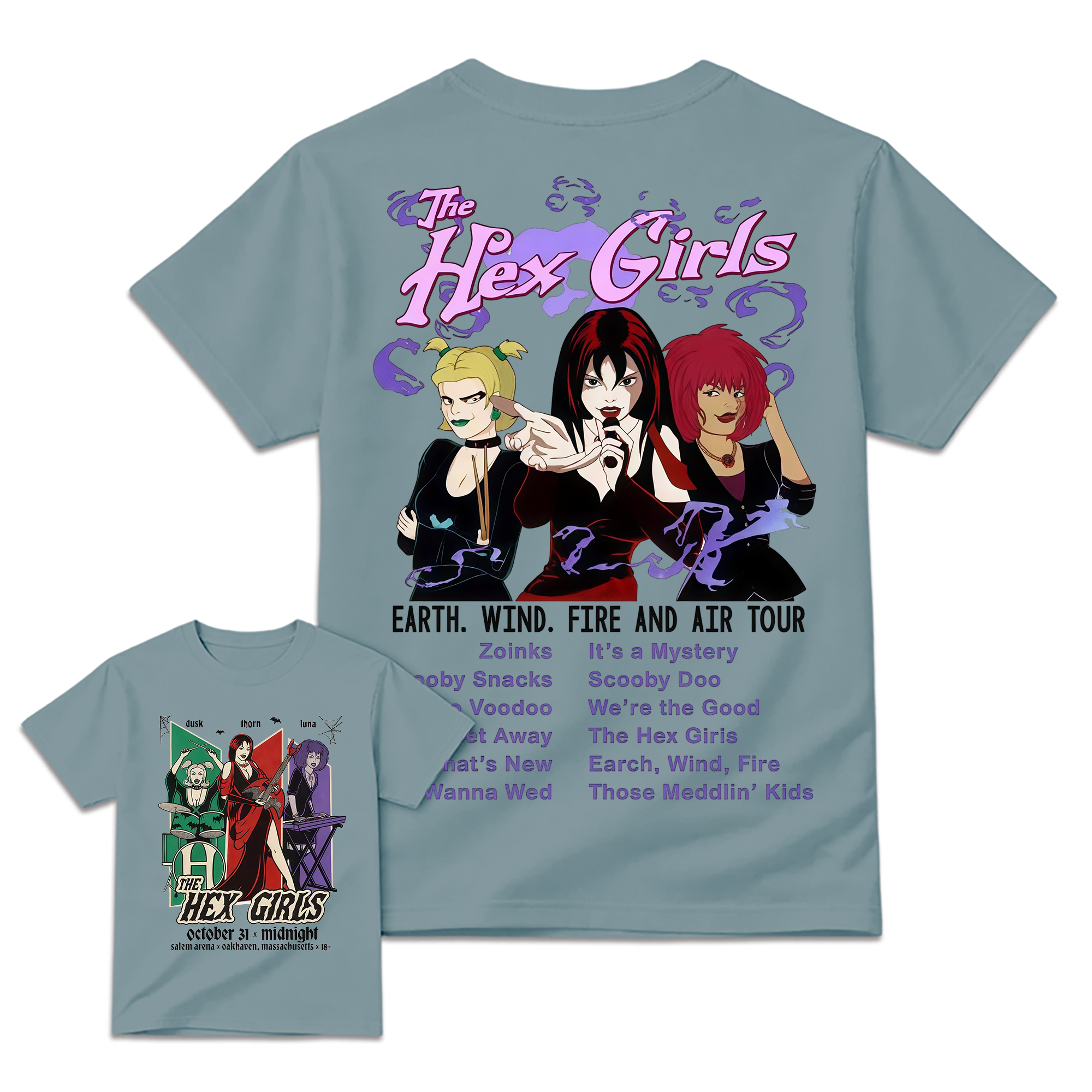 The He× Girls Rock Band Music Halloween Retro 90s Unisex Shirt