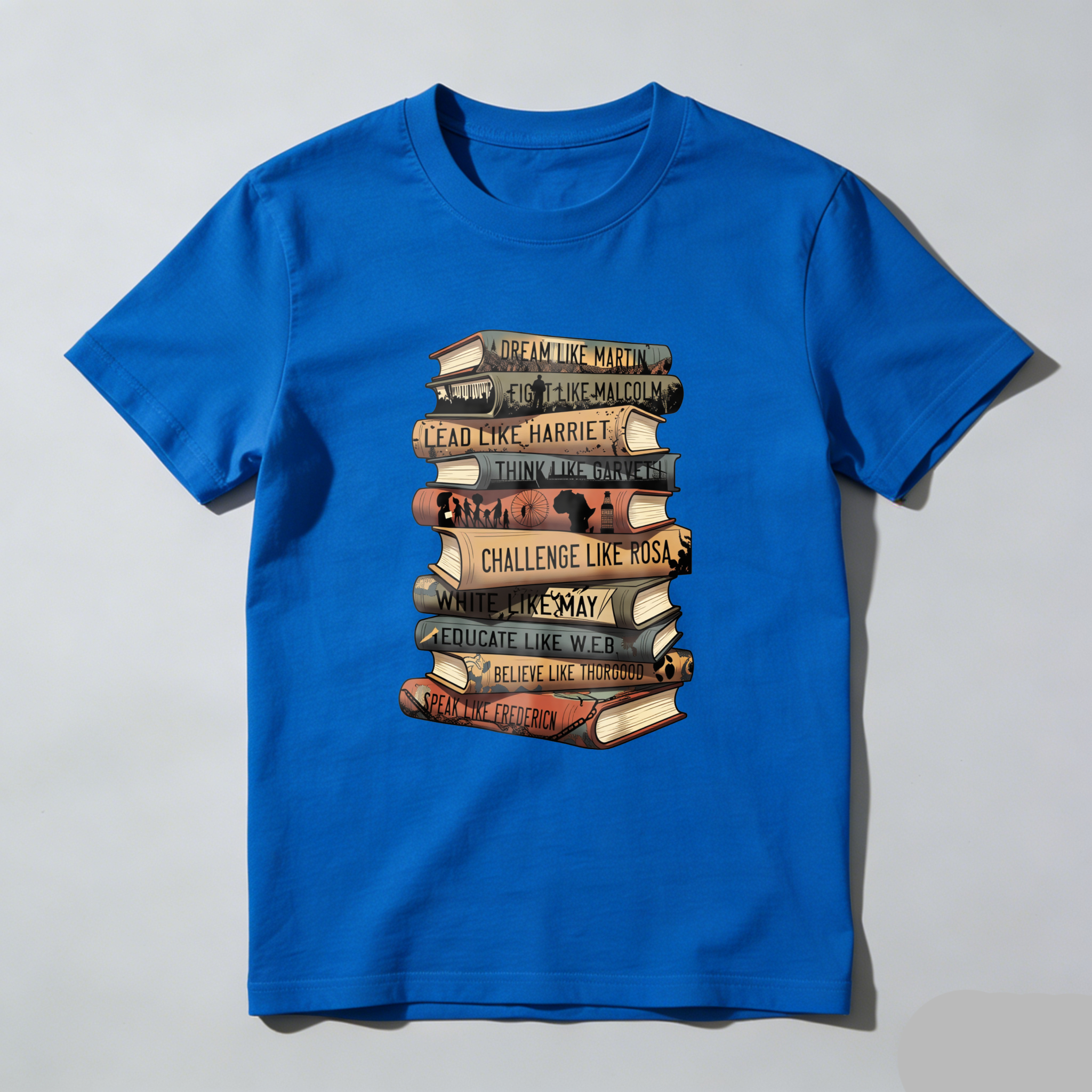 Wardrobecart Black History Books T-Shirt