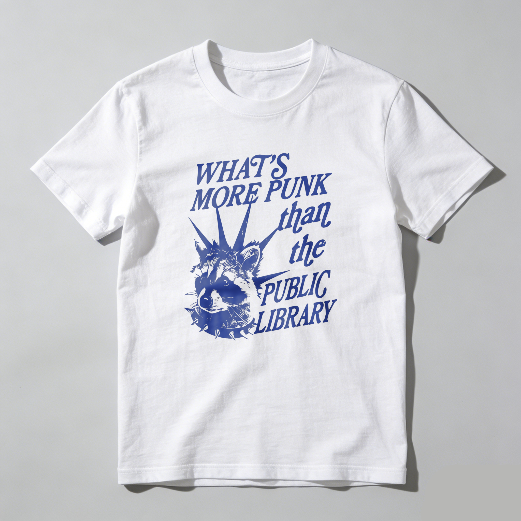 Wardrobecart What's More Punk Than The Public Library tshirt