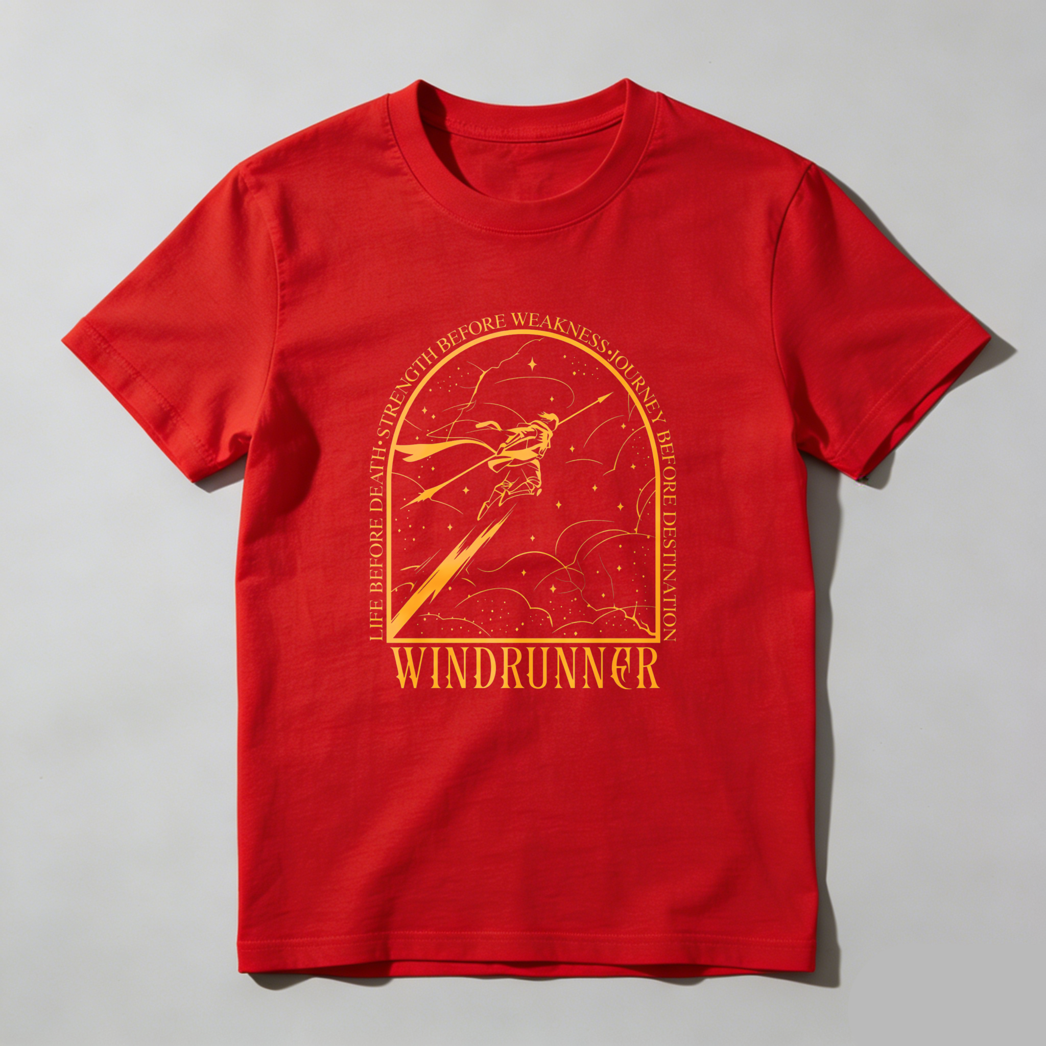 Wardrobecart Windrunner Before Death Strength Before Weakness Tshirt