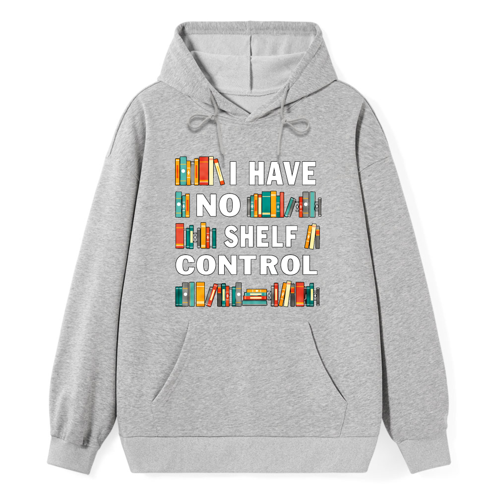 Wardrobecart Book Lover I Have No Shelf Control Unisex Classic Hoodie