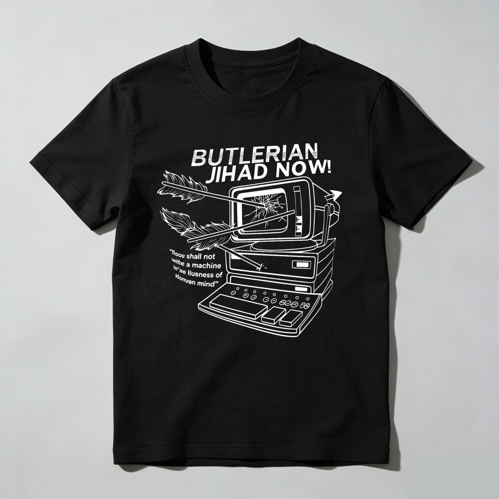 Wardrobecart Butlerian Jihad Now Machine Rebellion Tshirt