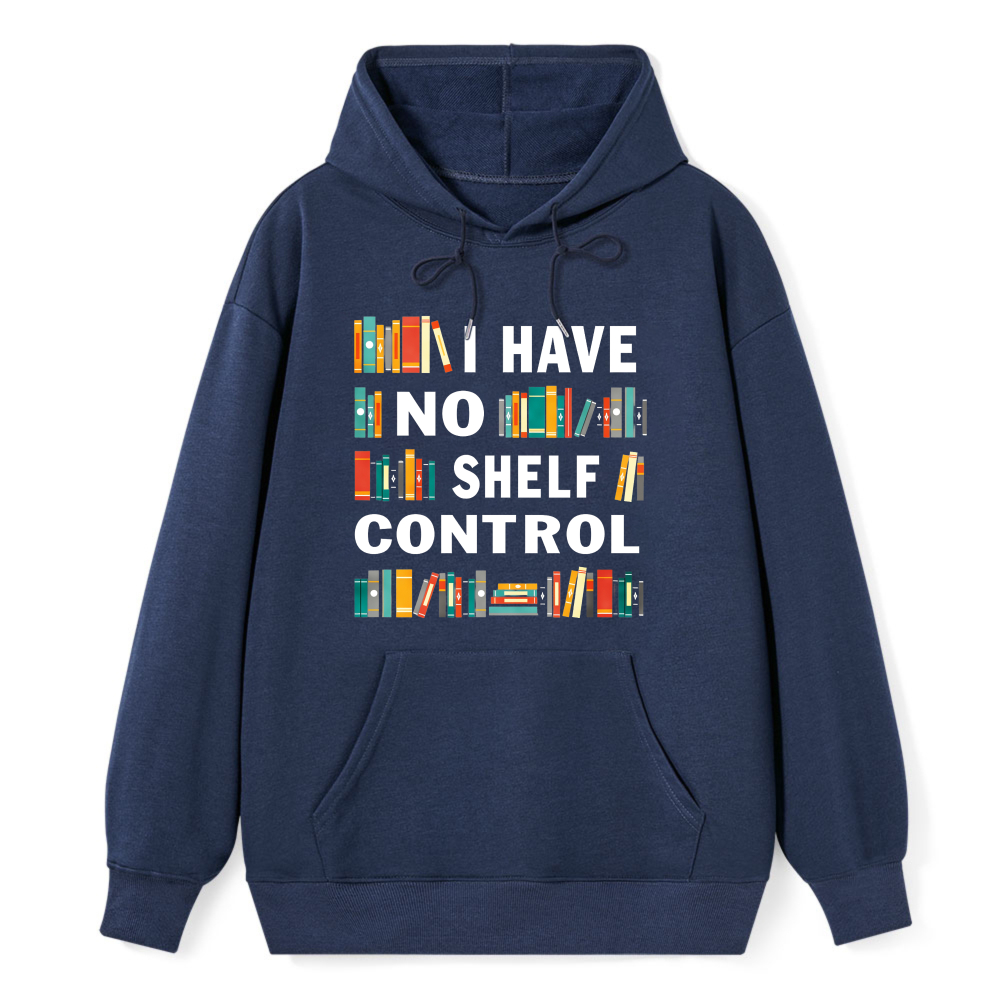 Wardrobecart Book Lover I Have No Shelf Control Unisex Classic Hoodie