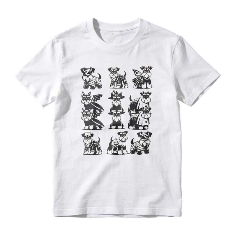 Halloween Costume Dogs Pattern, Unisex Classic T-shirt