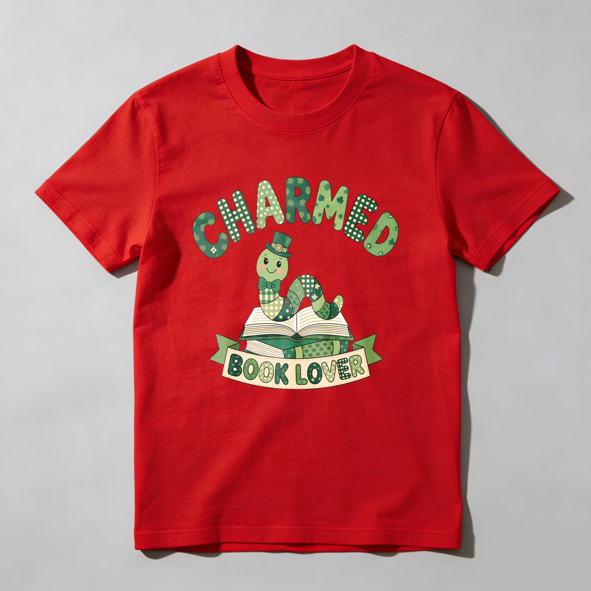 Wardrobecart Charmed Book Lover Snake Reading tshirt