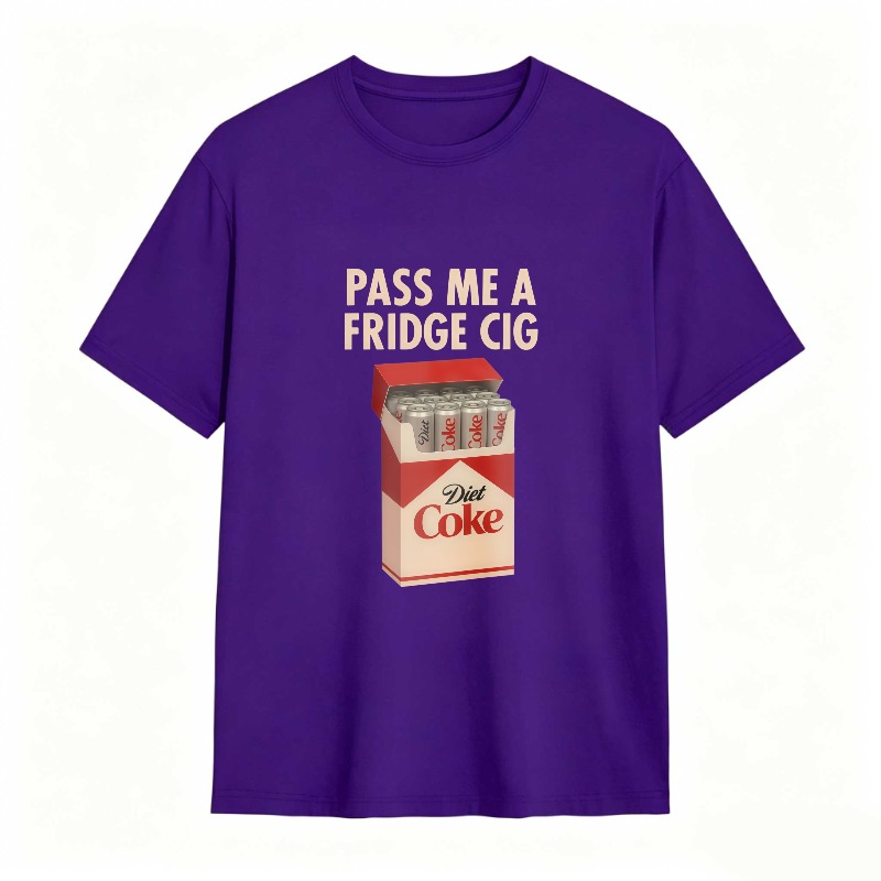 Pass Me A Fridge Cig Diet Coke Box Graphic Unisex Classic T-shirt