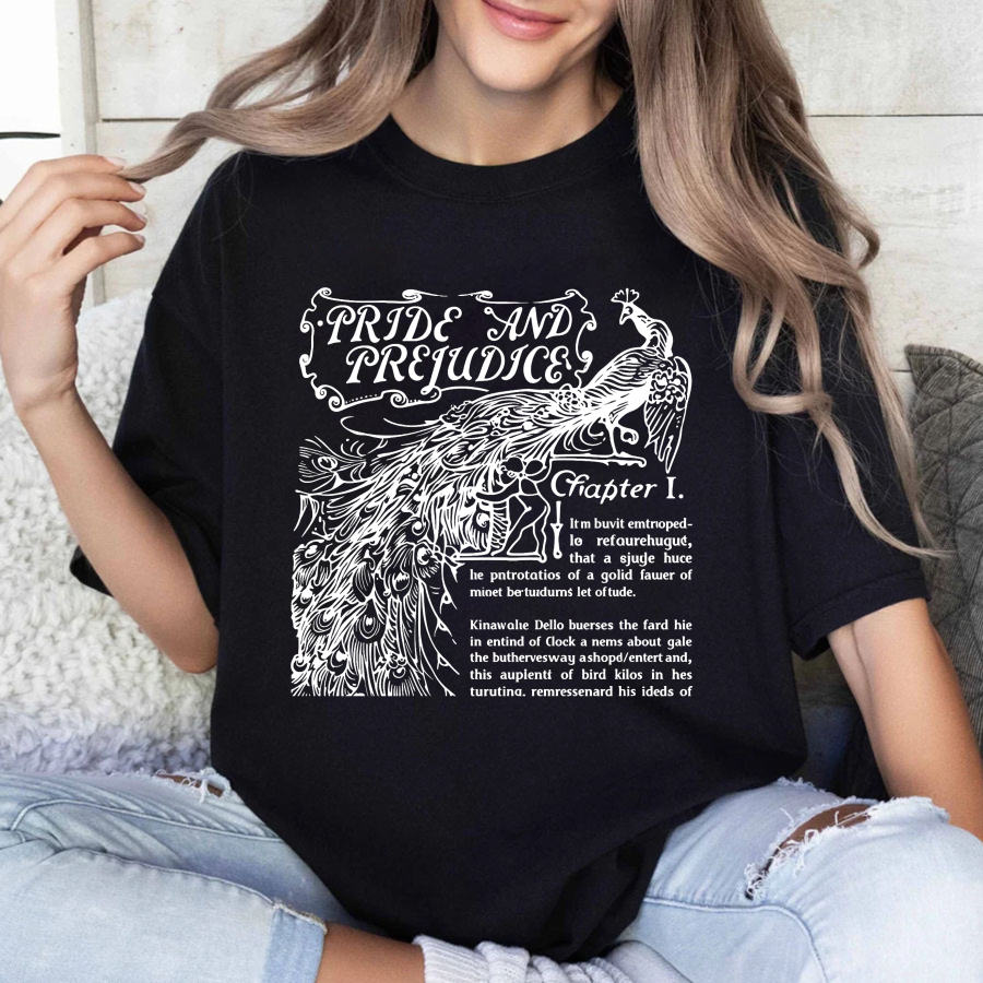 Wardrobecart Pride And Prejudice Chapter One Design Tshirt
