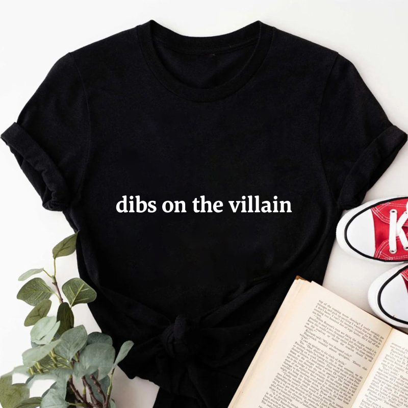 Wardrobecart Dibs On The Villain Tshirt