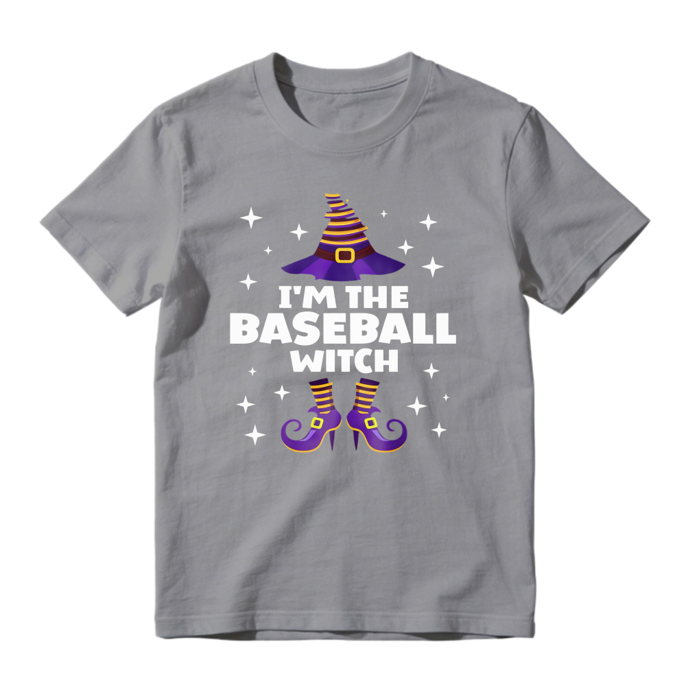 I'm The Baseball Witch Halloween Funny Quote Unisex Classic T-shirt