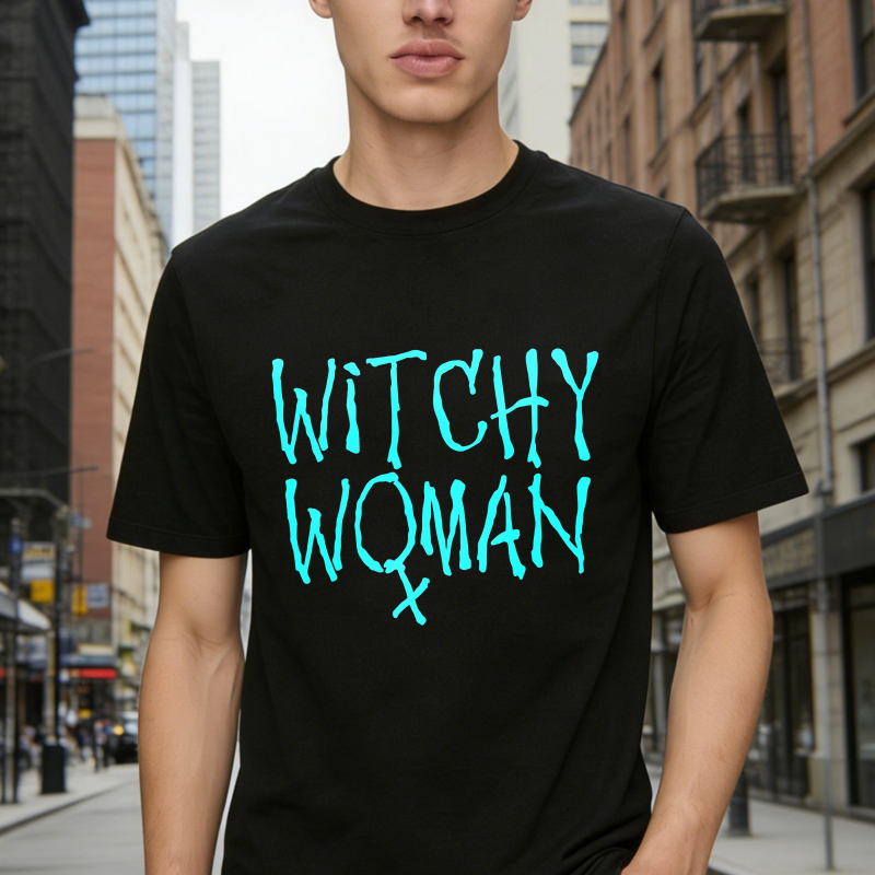 Witchy Woman Text Graphic, Unisex Classic T-shirt