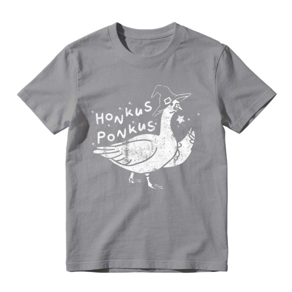 Honkus Ponkus Witch Goose Graphic T-shirt