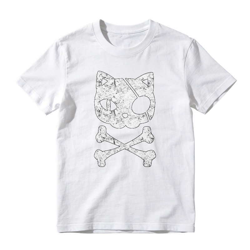 Pirate Cat Skull And Crossbones Unisex Classic T-shirt