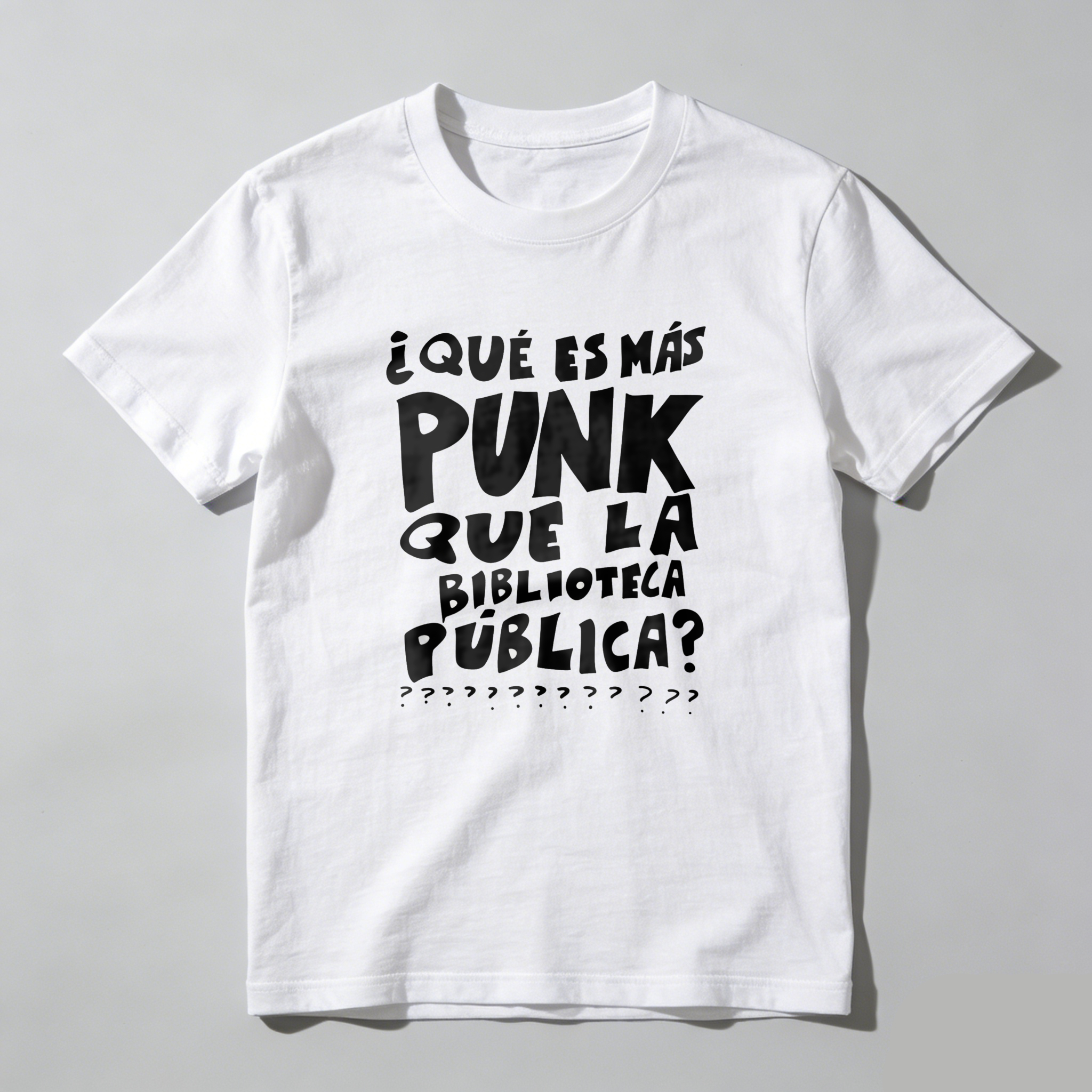 Wardrobecart What Is More Punk Than The Public Library tshirt