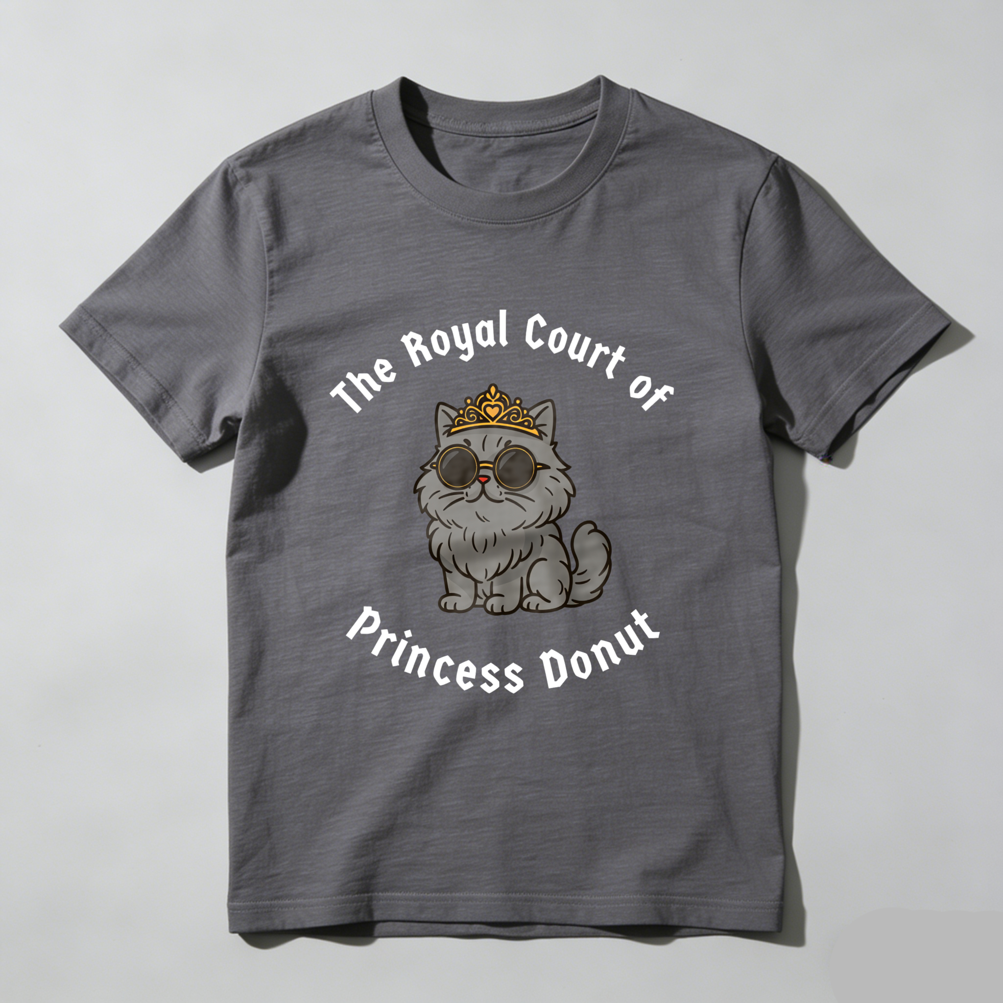 Wardrobecart The Royal Court Of Princess Donut Cat Tshirt