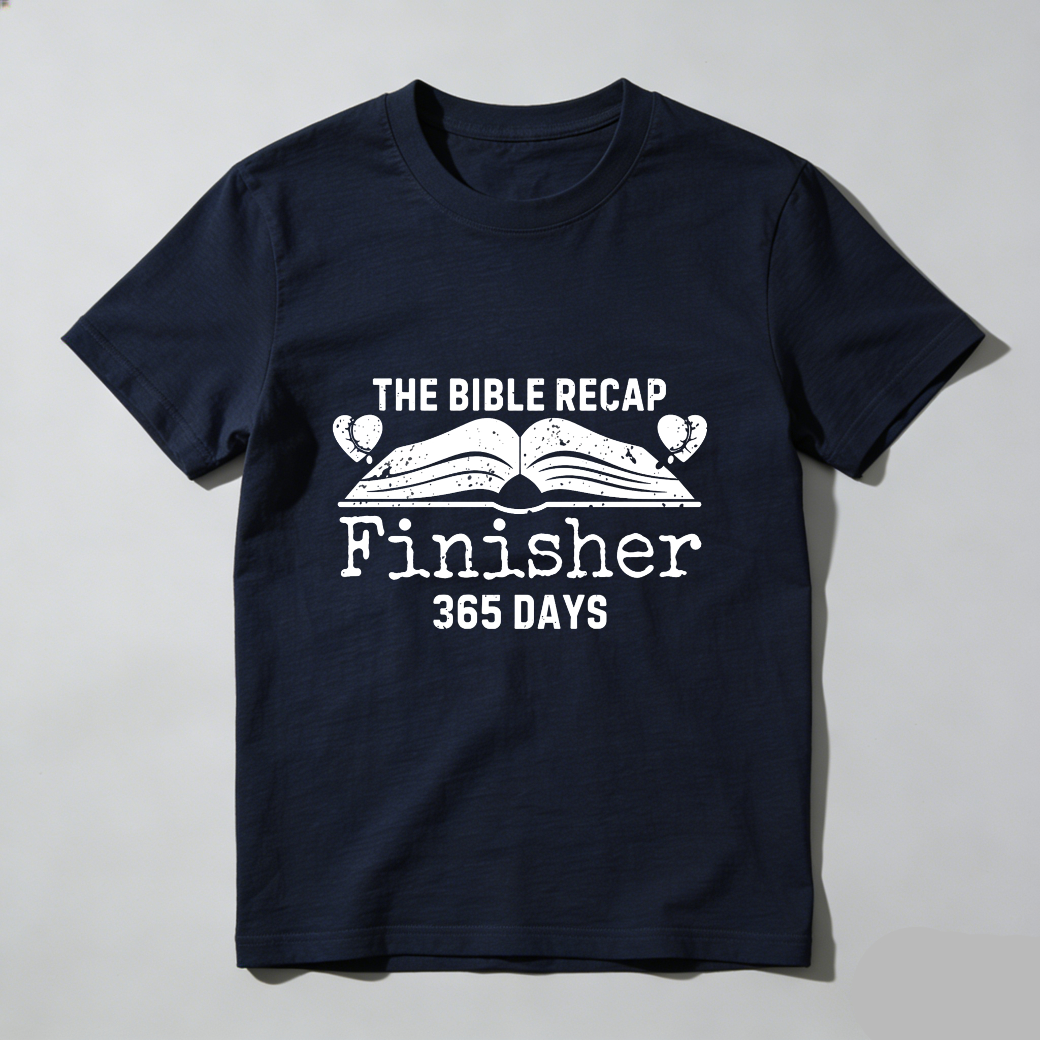 Wardrobecart The Bible Recap Finisher 365 Days tshirt