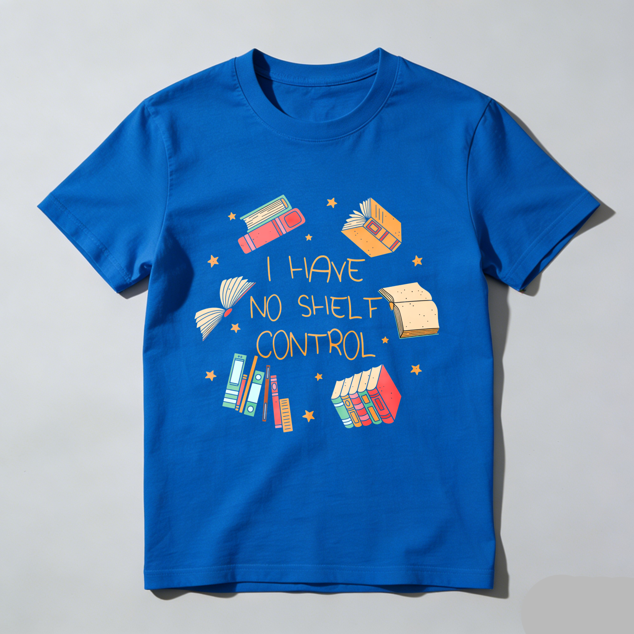 Wardrobecart Book Lover I Have No Shelf Control Design Unisex Classic T-shirt