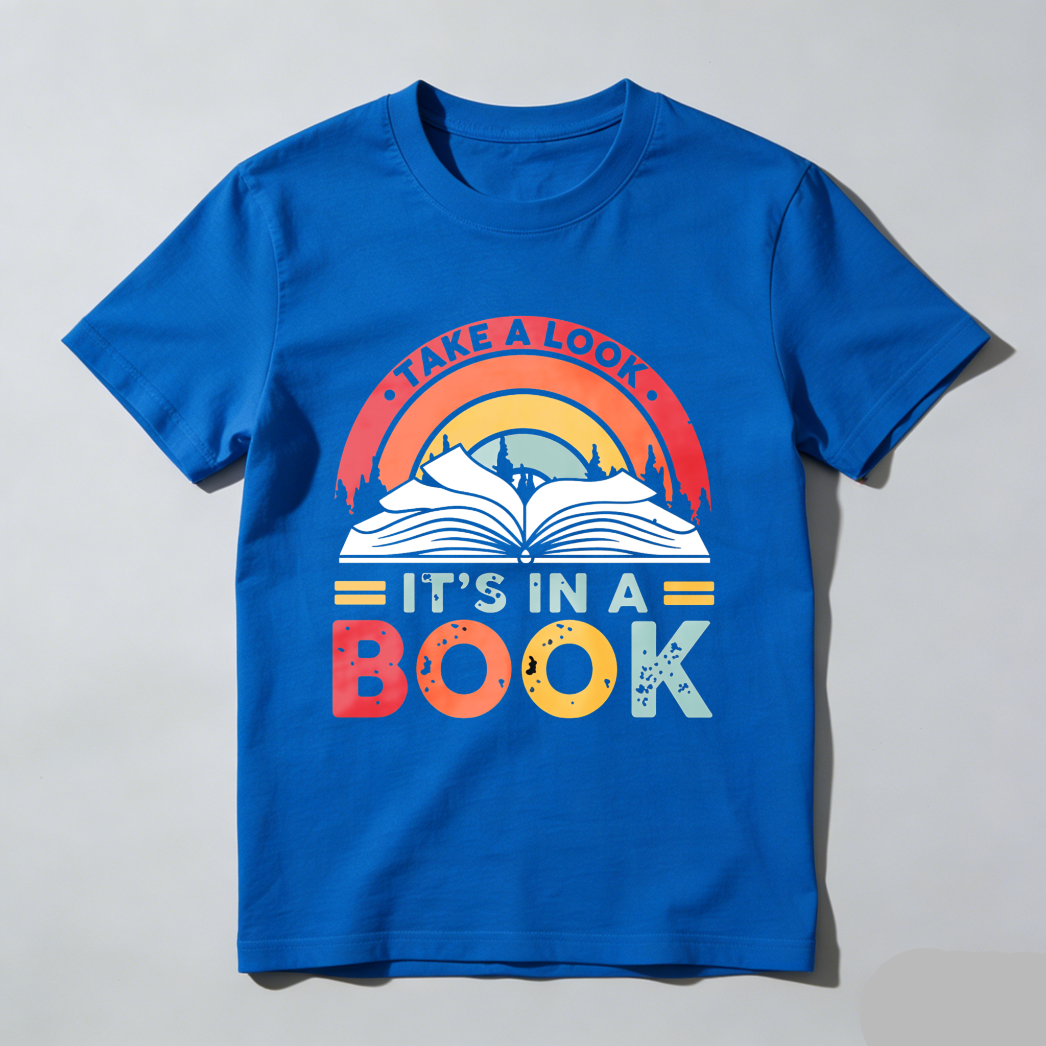 Wardrobecart Take A Look Its In A Book Tshirt