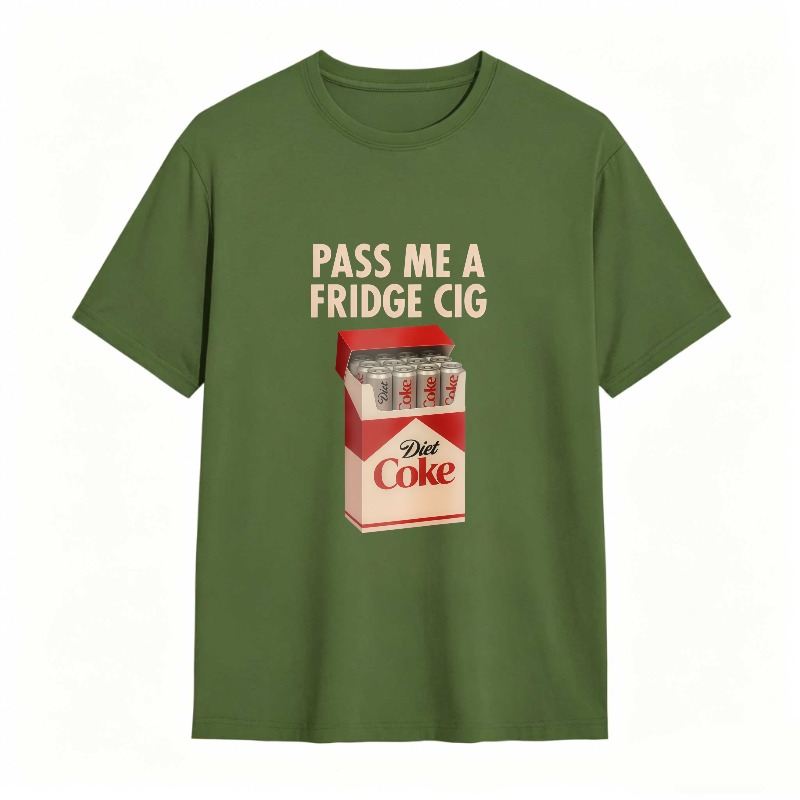 Pass Me A Fridge Cig Diet Coke Box Graphic Unisex Classic T-shirt
