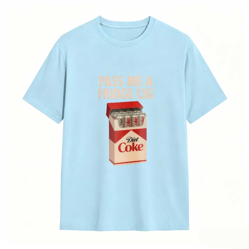 Pass Me A Fridge Cig Diet Coke Box Graphic Unisex Classic T-shirt