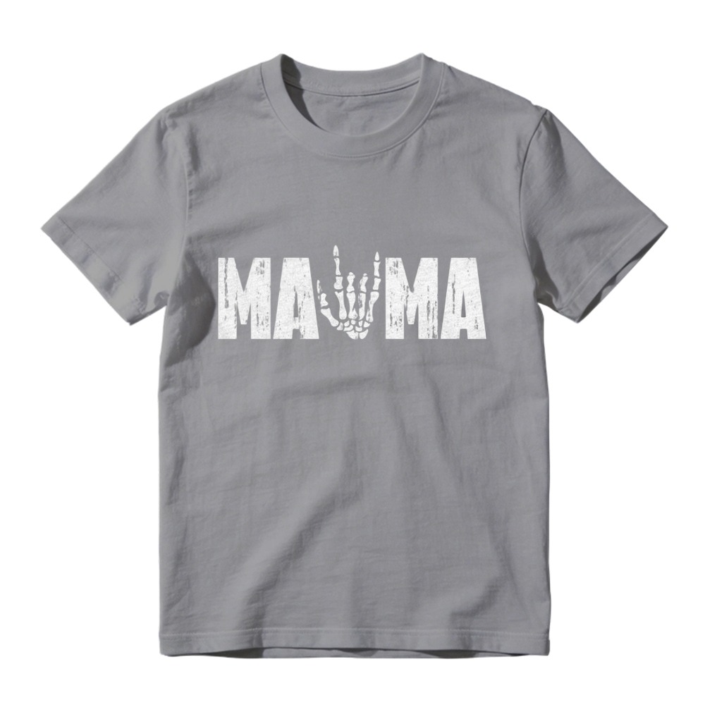 Mama Skeleton Hand Graphic T-shirt