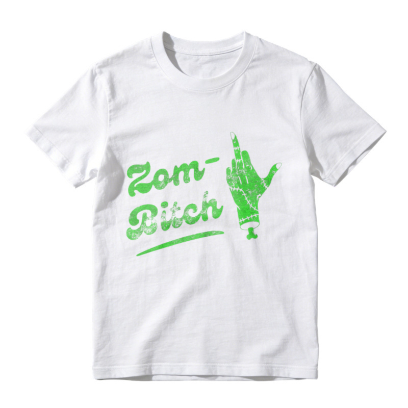 Zombie Hand Gesture Graphic T-shirt