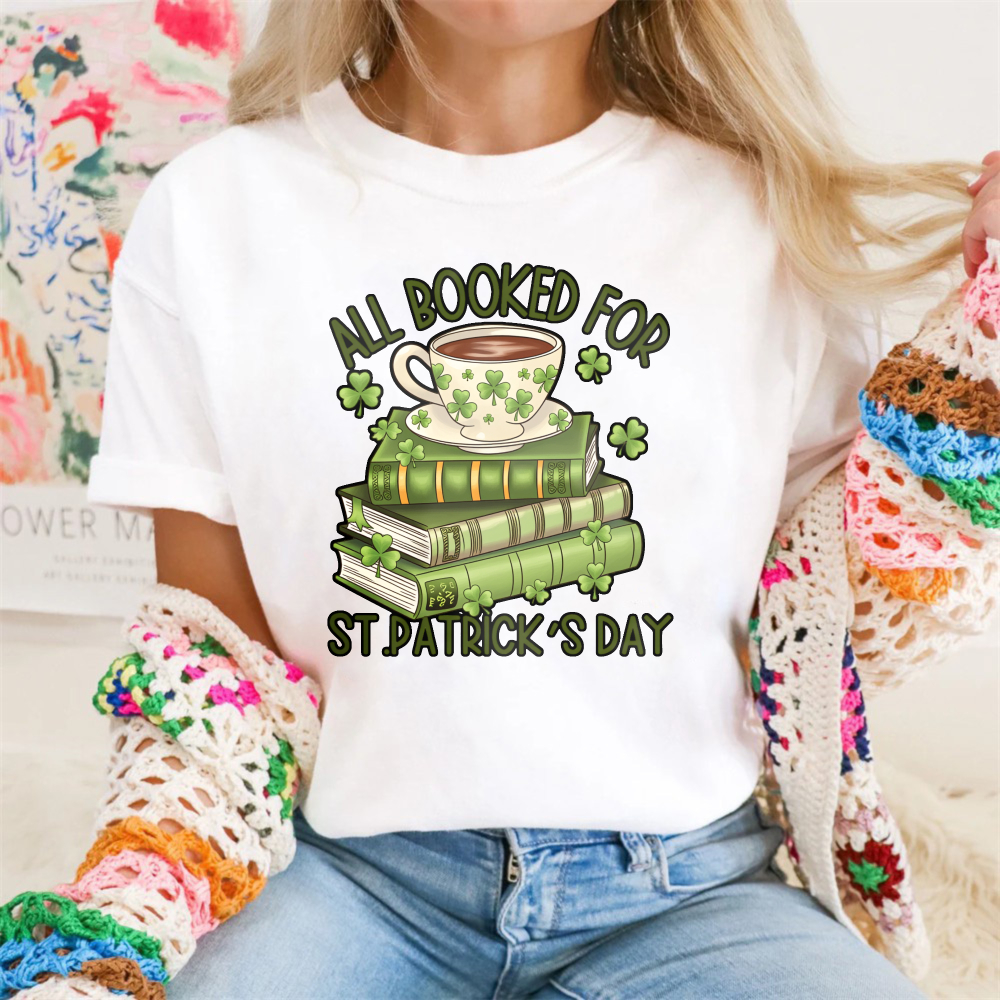 WardrobecartAll Booked For St Patrick's Day Tshirt