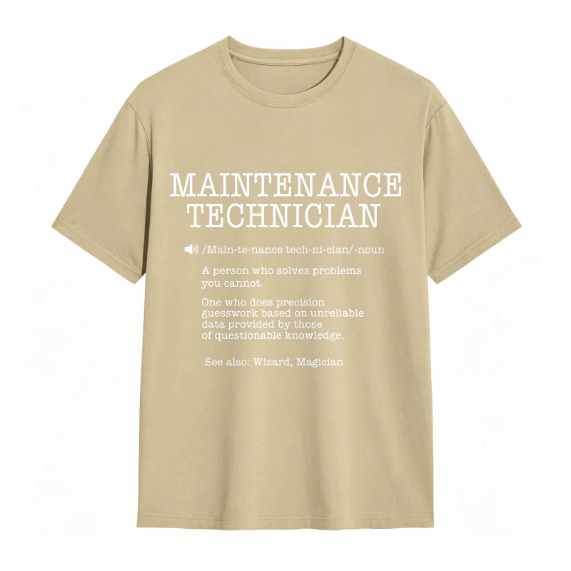 Maintenance Technician Repair Worker Handyman T-Shirt