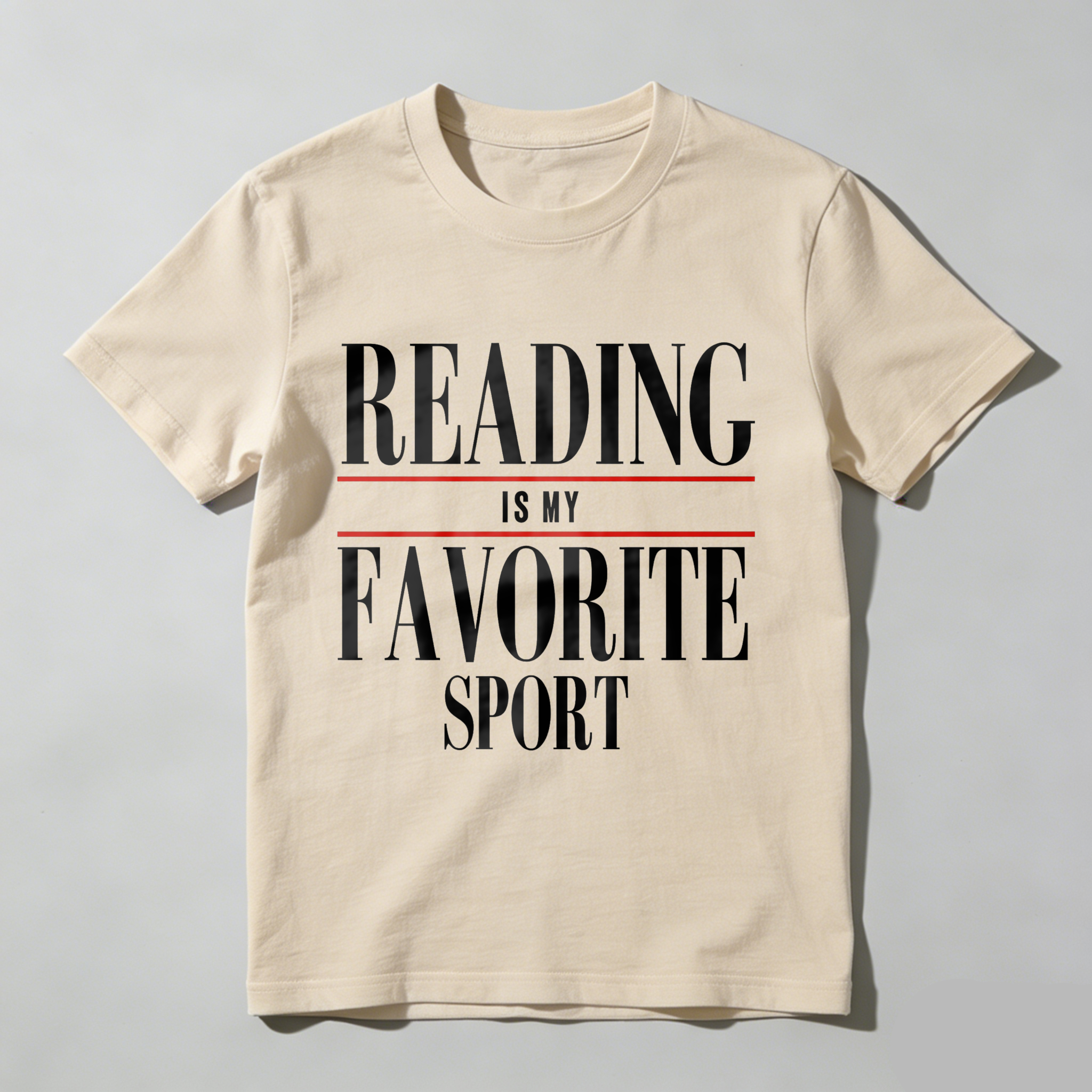 Wardrobecart Reading Is My Favorite Sport Tshirt