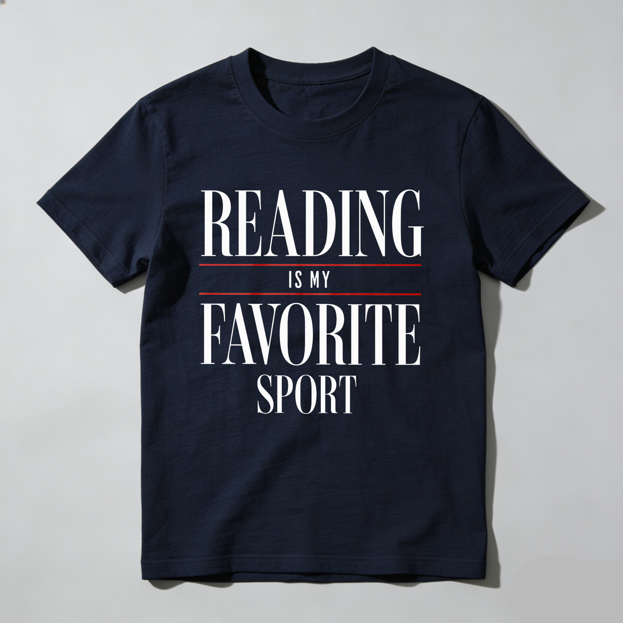 Wardrobecart Reading Is My Favorite Sport Tshirt
