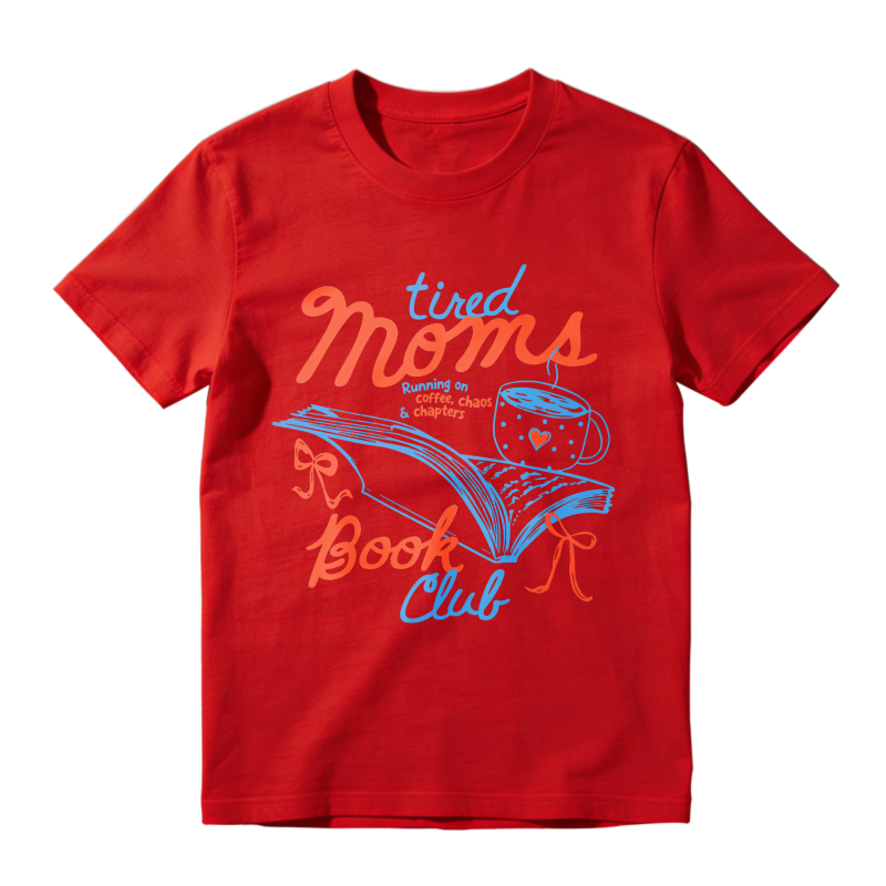 Wardrobecart Tired Moms Book Club Coffee Chaos And Chapters Unisex Classic T-shirt