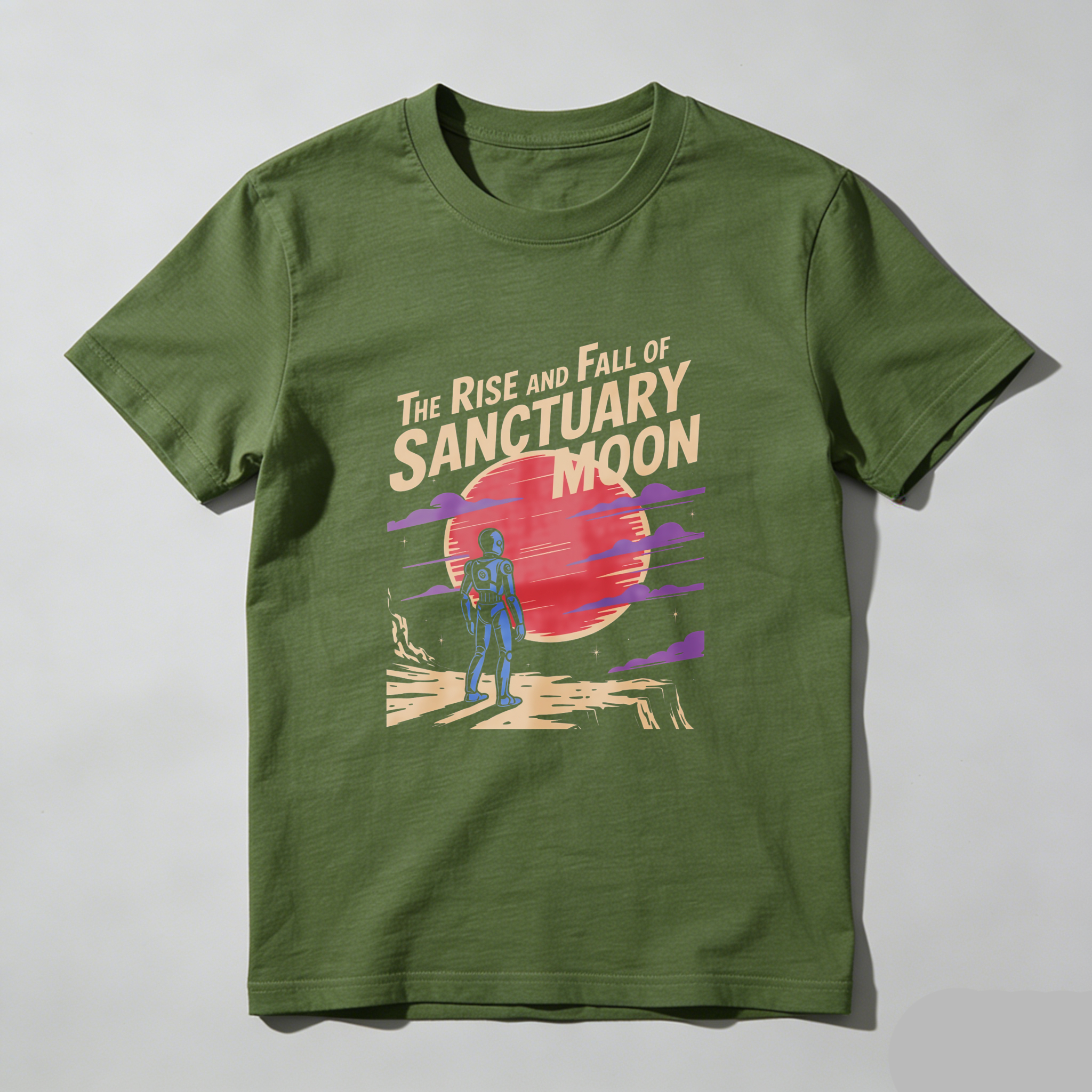 Wardrobecart The Rise And Fall Of Sanctuary Moon tshirt