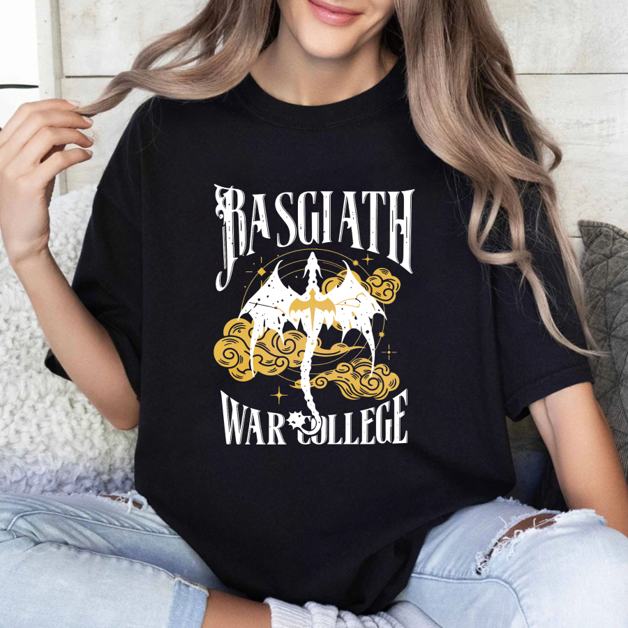 Wardrobecart Basgiath War College Dragon Emblem Tshirt
