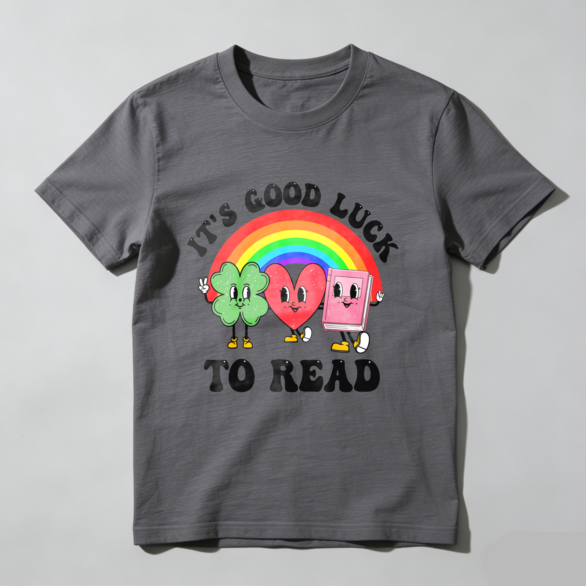 Wardrobecart It's Good Luck To Read tshirt
